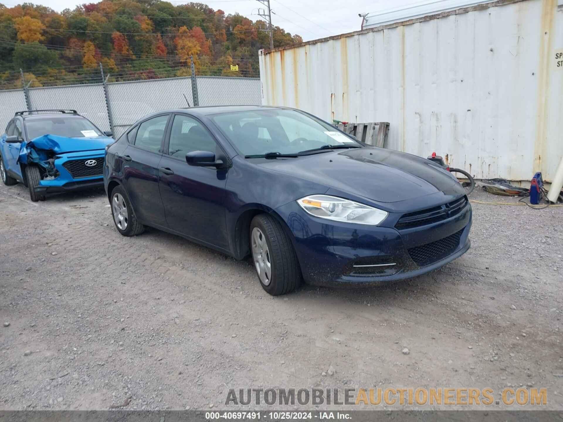 1C3CDFAA6DD178624 DODGE DART 2013