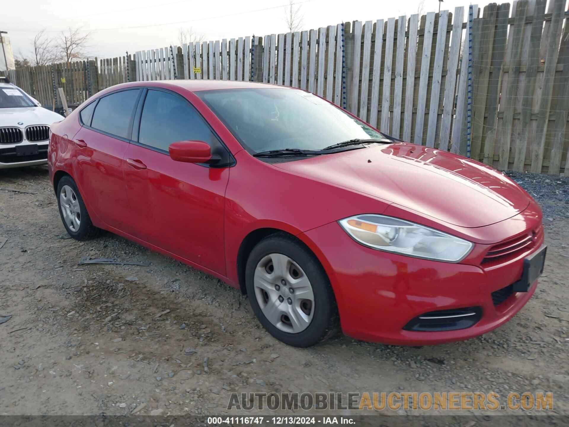 1C3CDFAA6ED697271 DODGE DART 2014