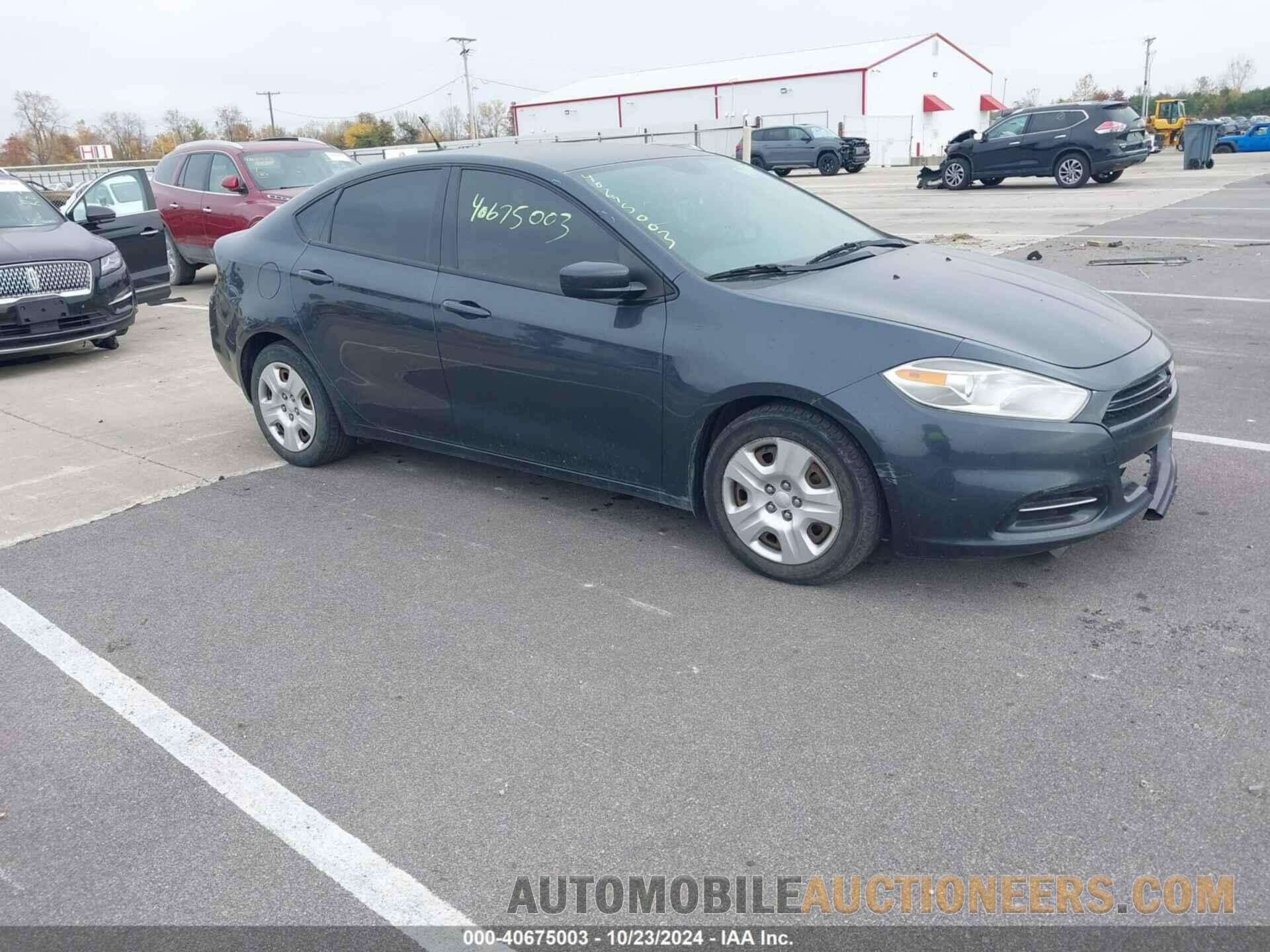 1C3CDFAA6ED791196 DODGE DART 2014