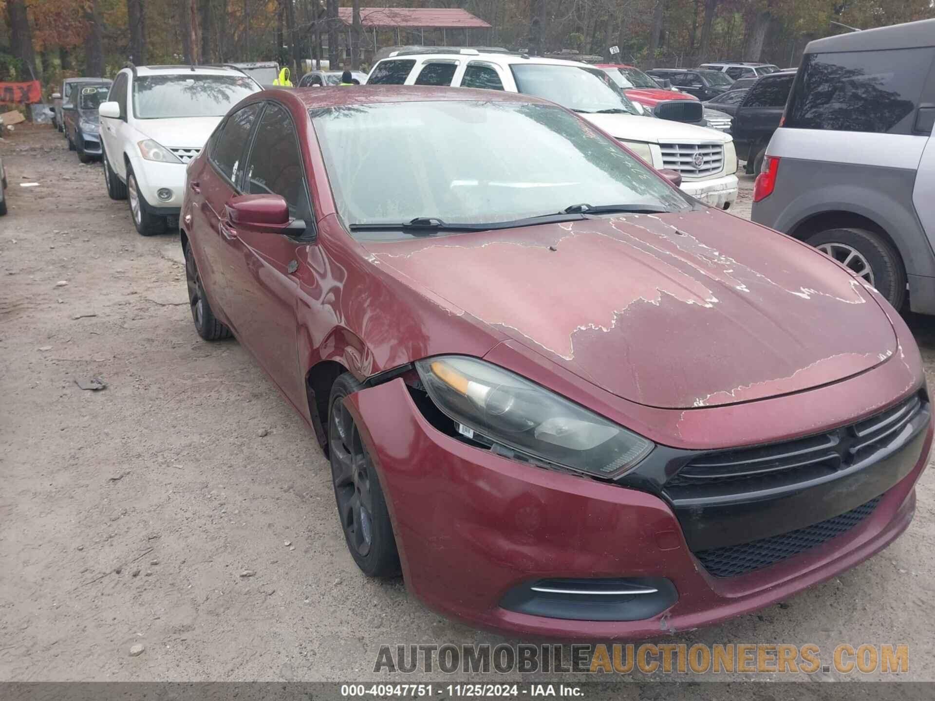 1C3CDFAA6FD374761 DODGE DART 2015