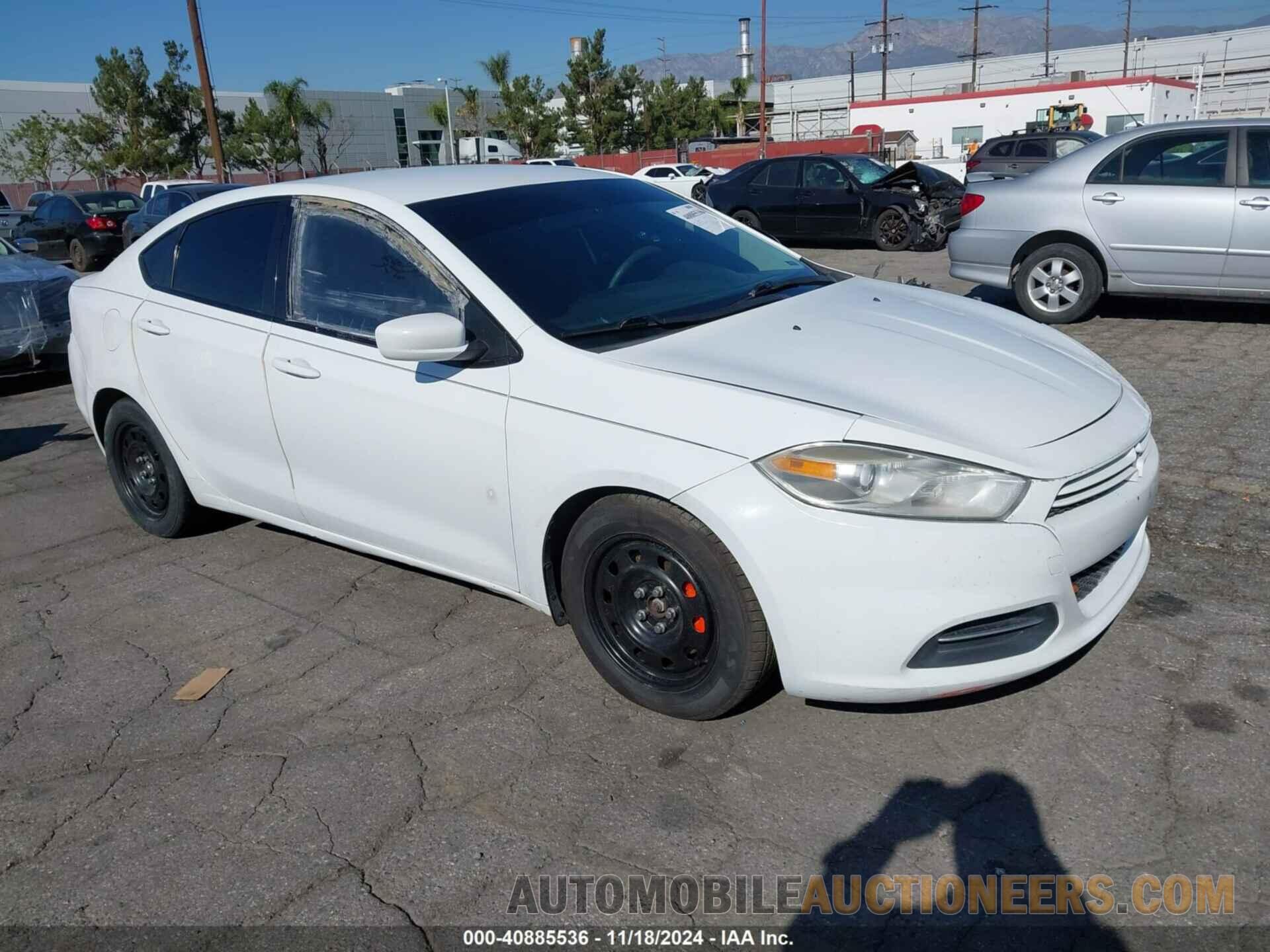 1C3CDFAA6FD405474 DODGE DART 2015