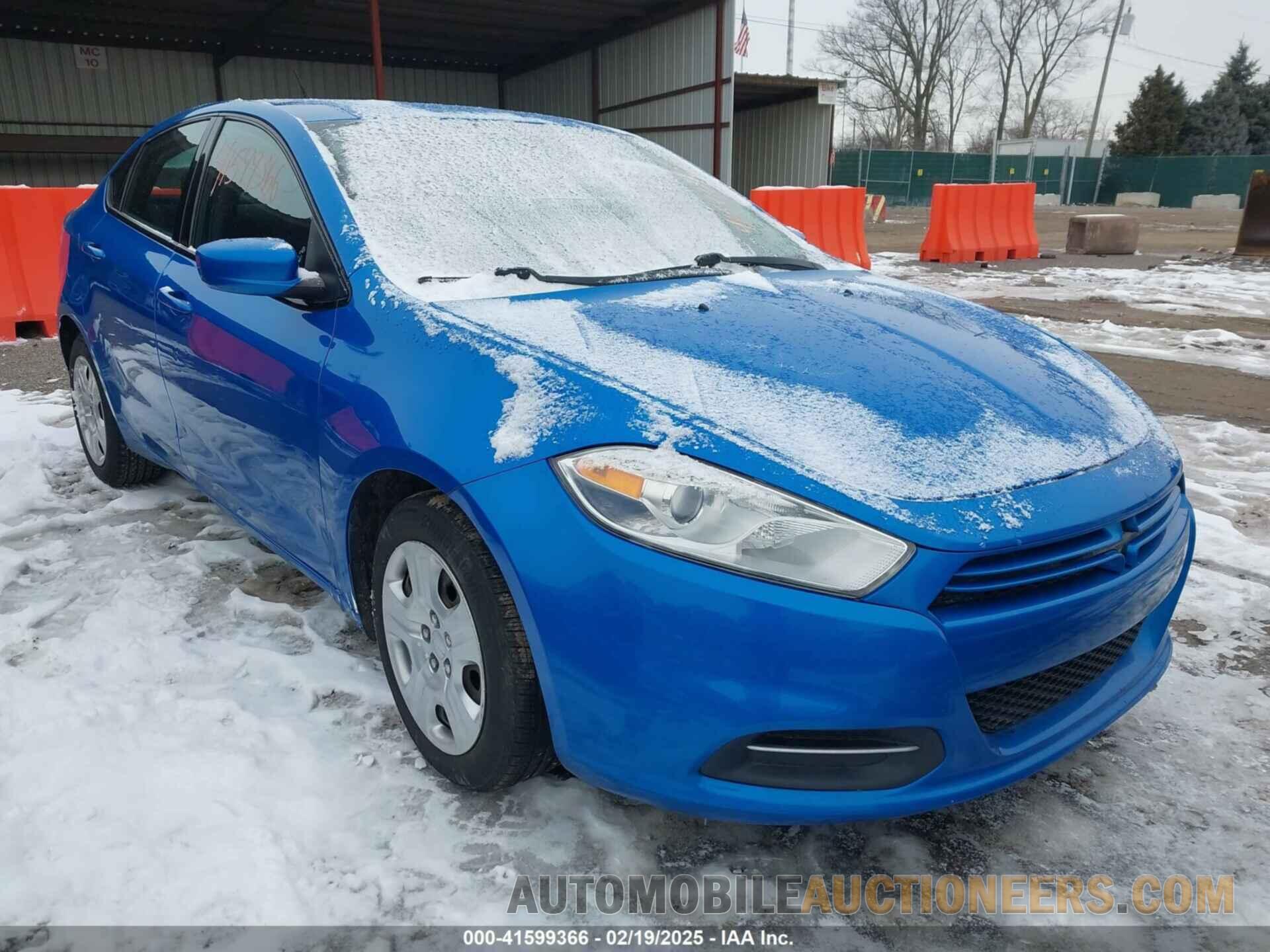 1C3CDFAA6GD680408 DODGE DART 2016