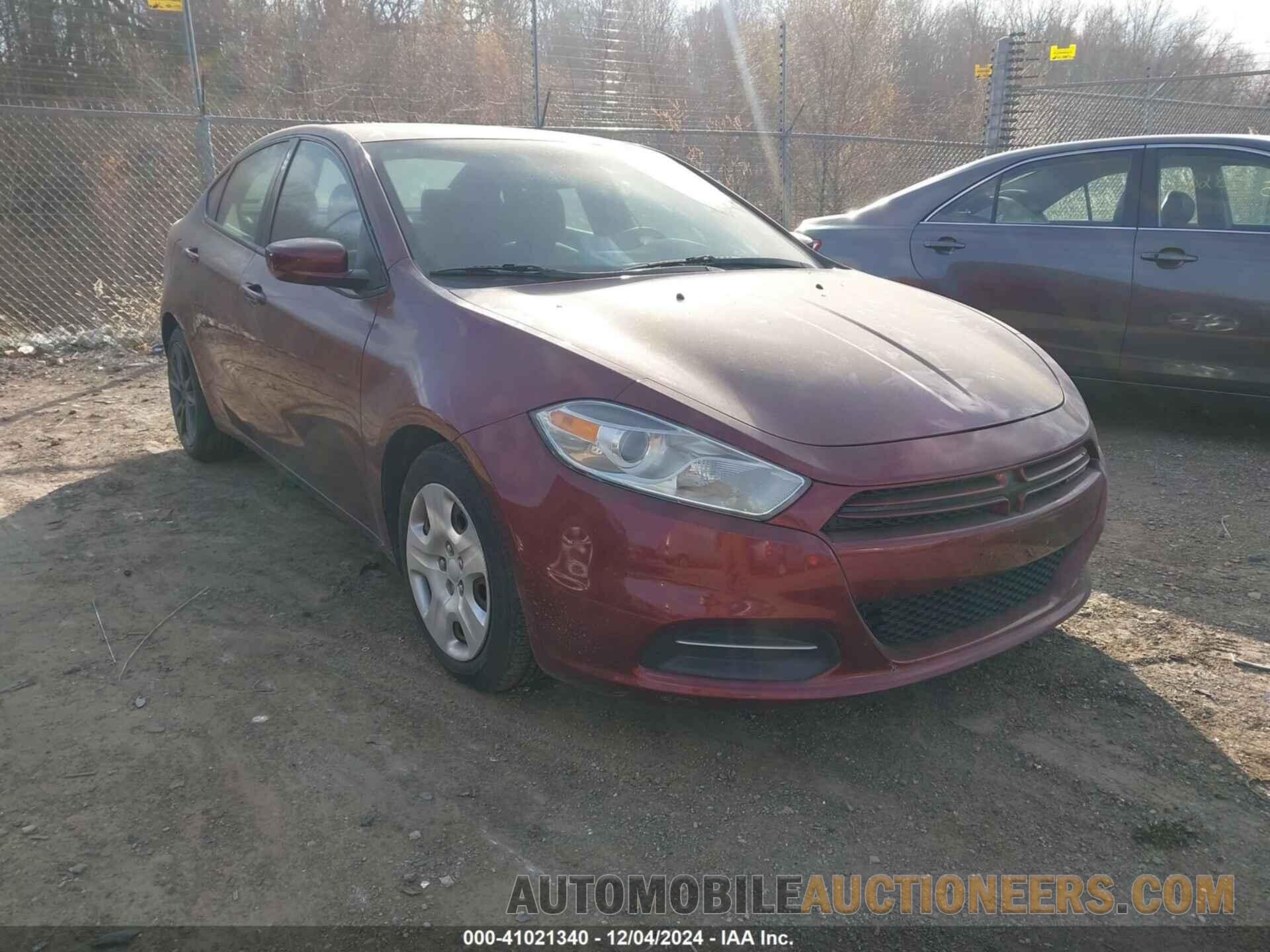 1C3CDFAA7FD364224 DODGE DART 2015