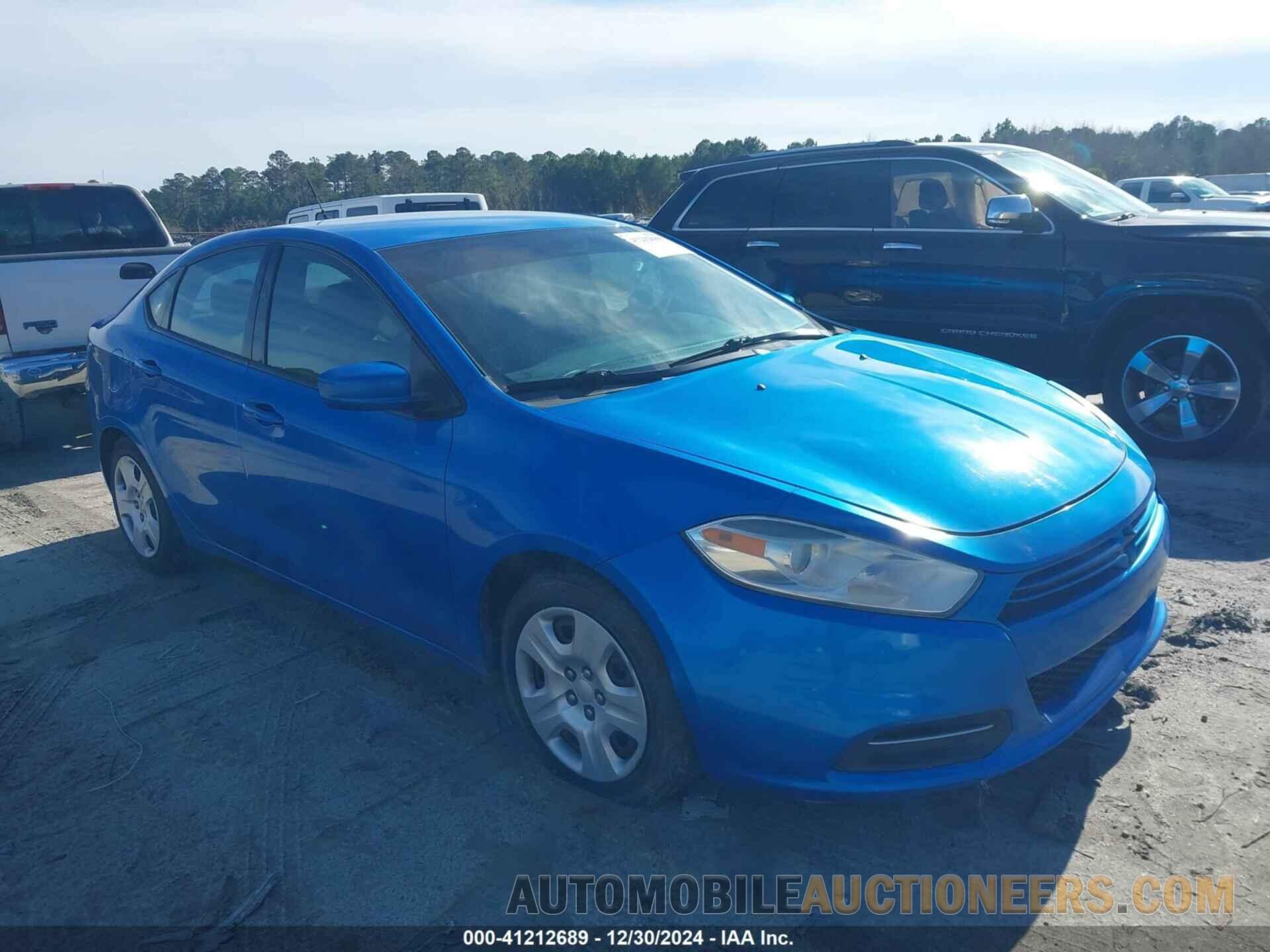 1C3CDFAA7GD539444 DODGE DART 2016