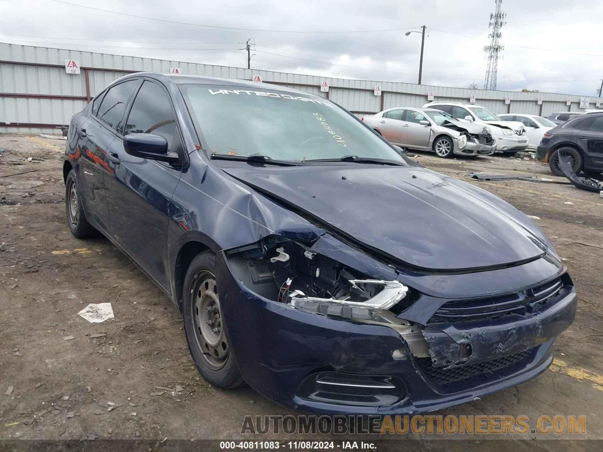 1C3CDFAA9DD258998 DODGE DART 2013