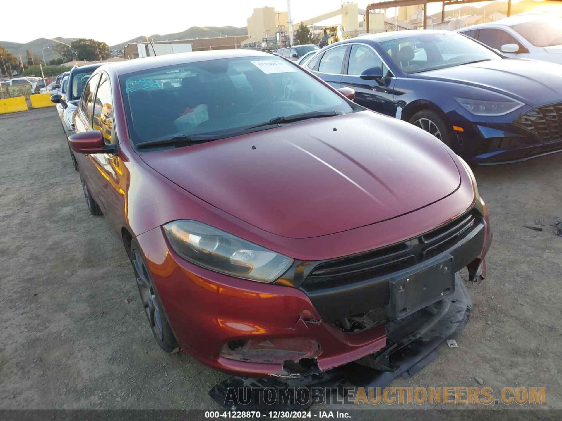 1C3CDFAAXFD364282 DODGE DART 2015