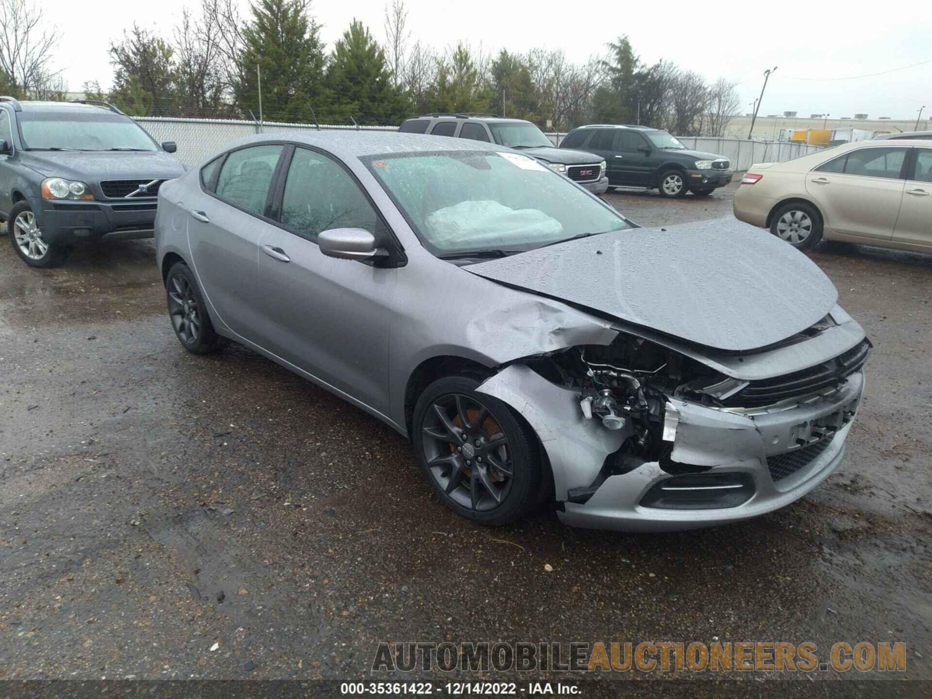 1C3CDFAAXGD606912 DODGE DART 2016