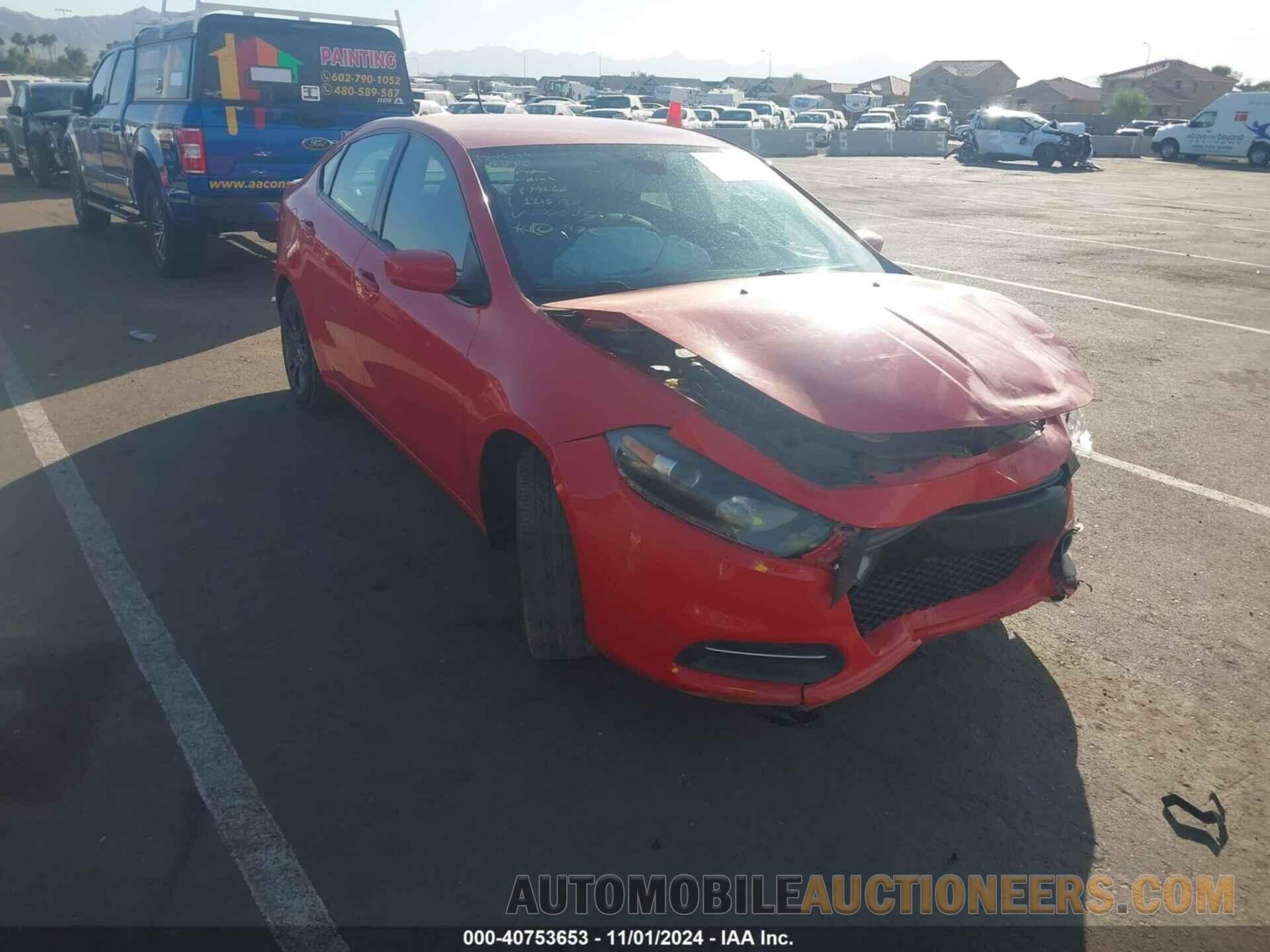 1C3CDFAAXGD706606 DODGE DART 2016