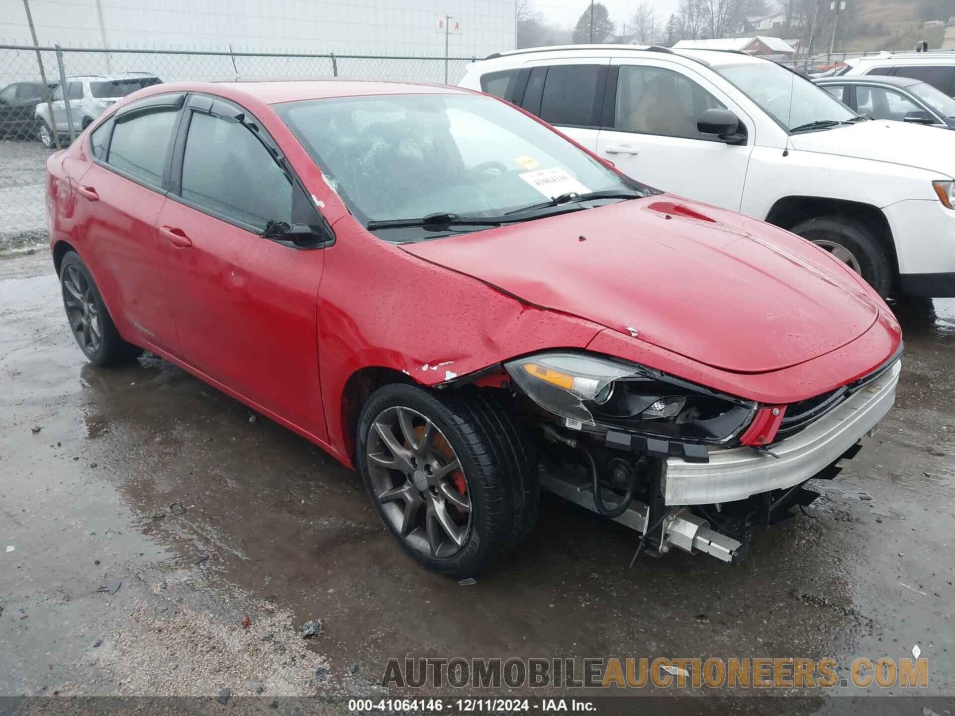 1C3CDFBA1DD307707 DODGE DART 2013