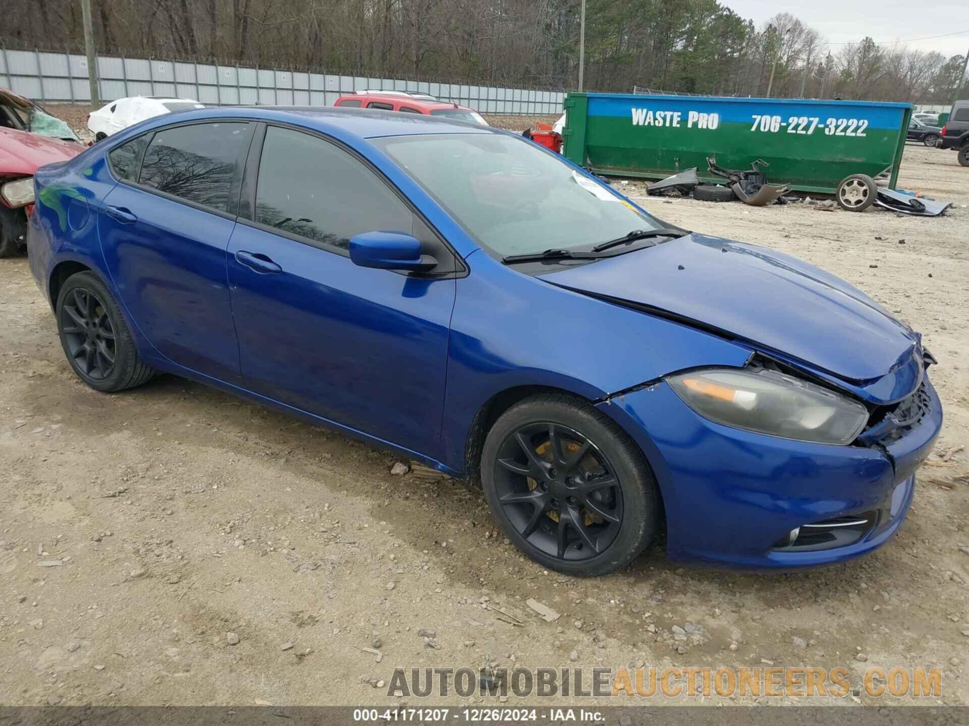 1C3CDFBA2DD335516 DODGE DART 2013