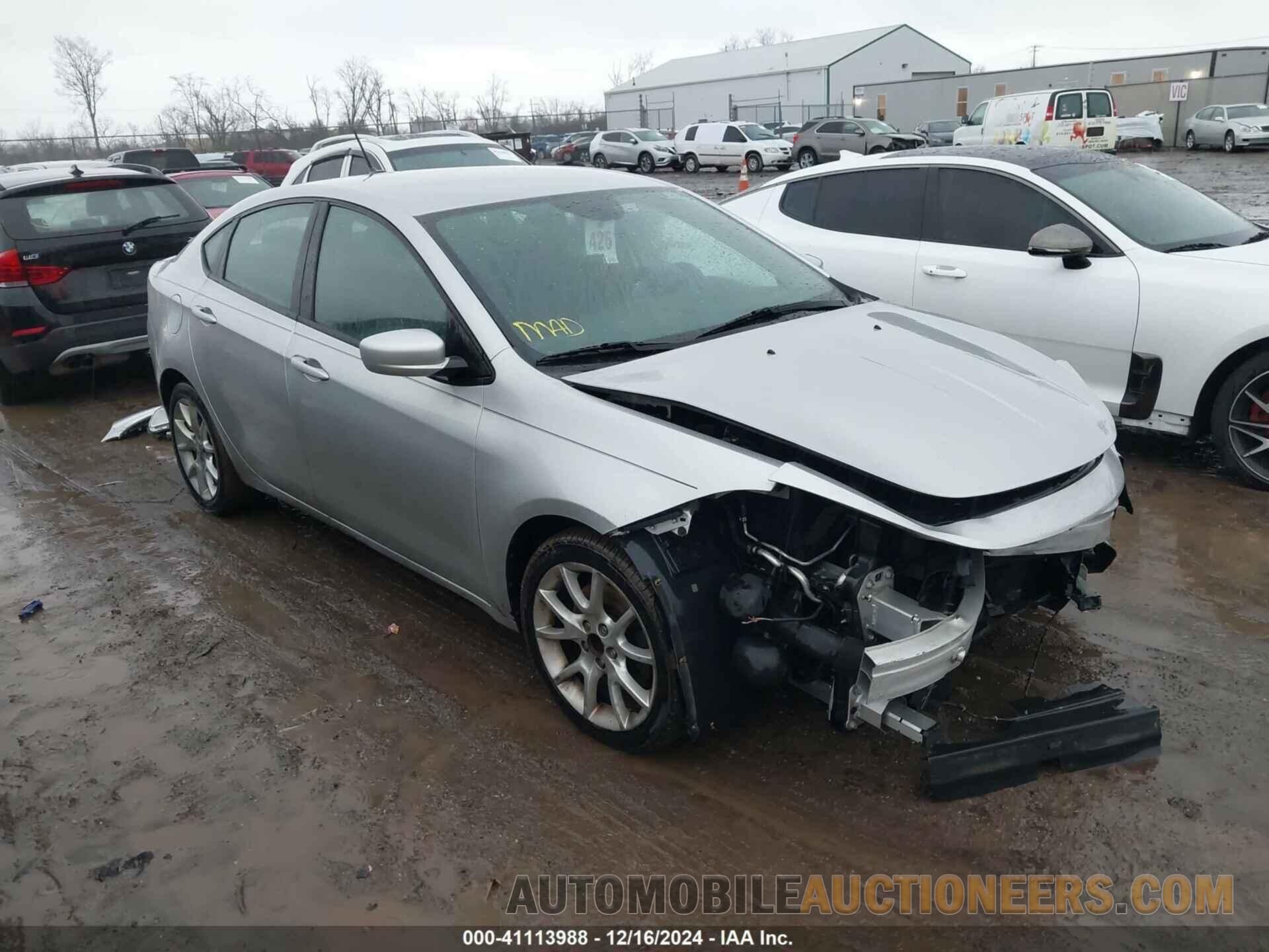 1C3CDFBA4DD143451 DODGE DART 2013