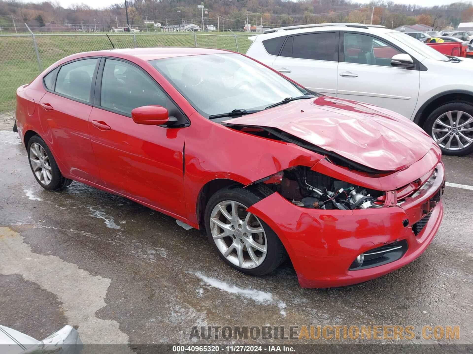 1C3CDFBA6DD105560 DODGE DART 2013