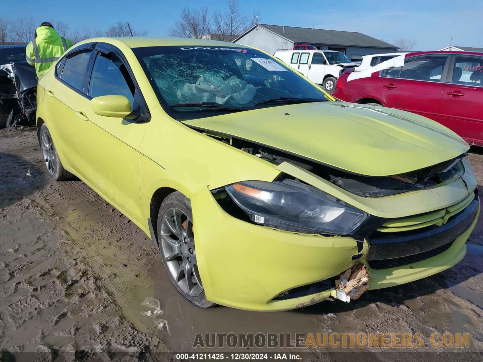 1C3CDFBA8DD110999 DODGE DART 2013