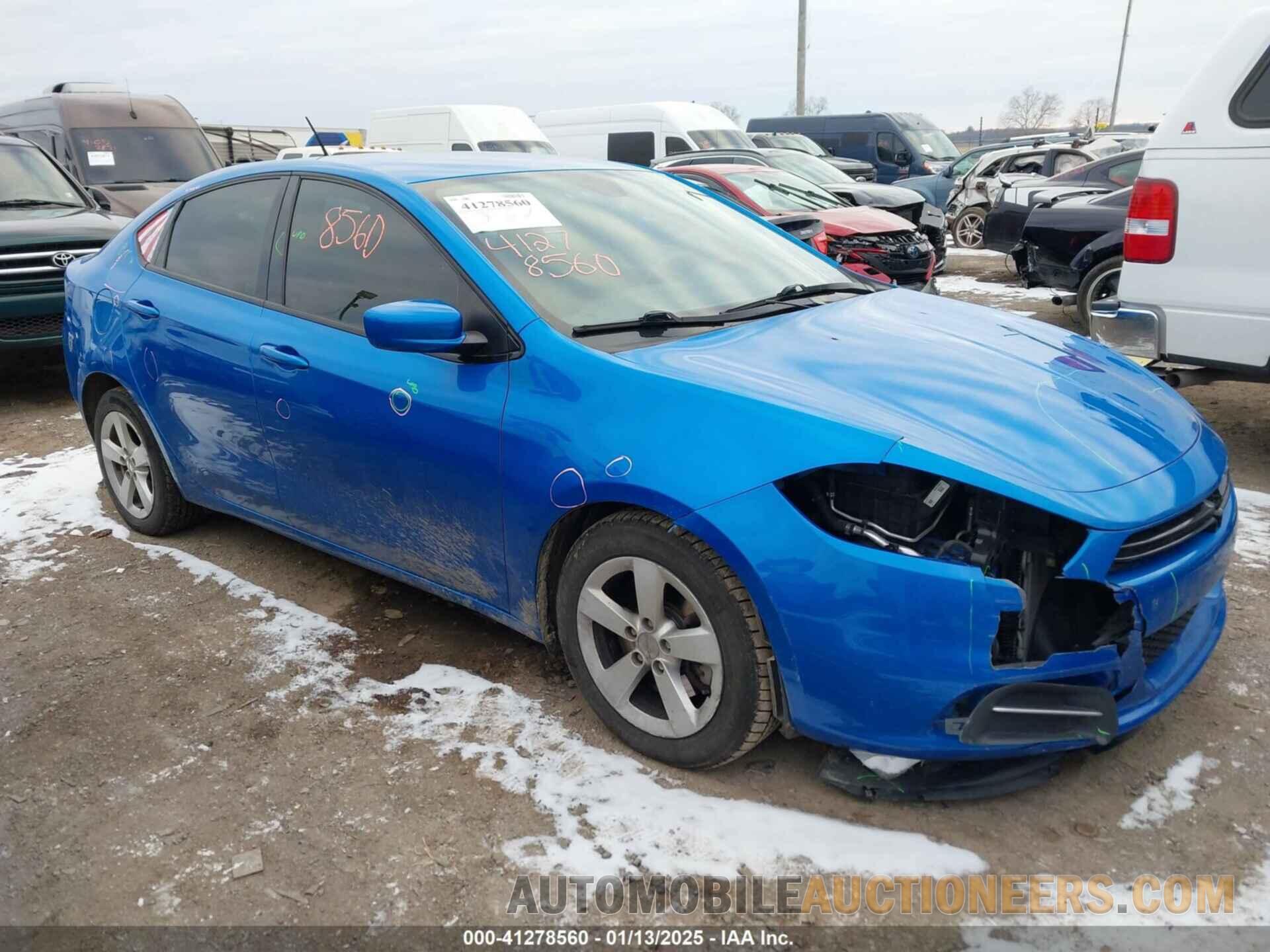 1C3CDFBA8GD604977 DODGE DART 2016