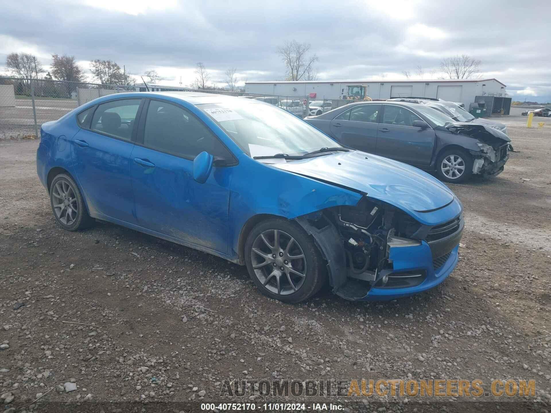 1C3CDFBB2FD166061 DODGE DART 2015