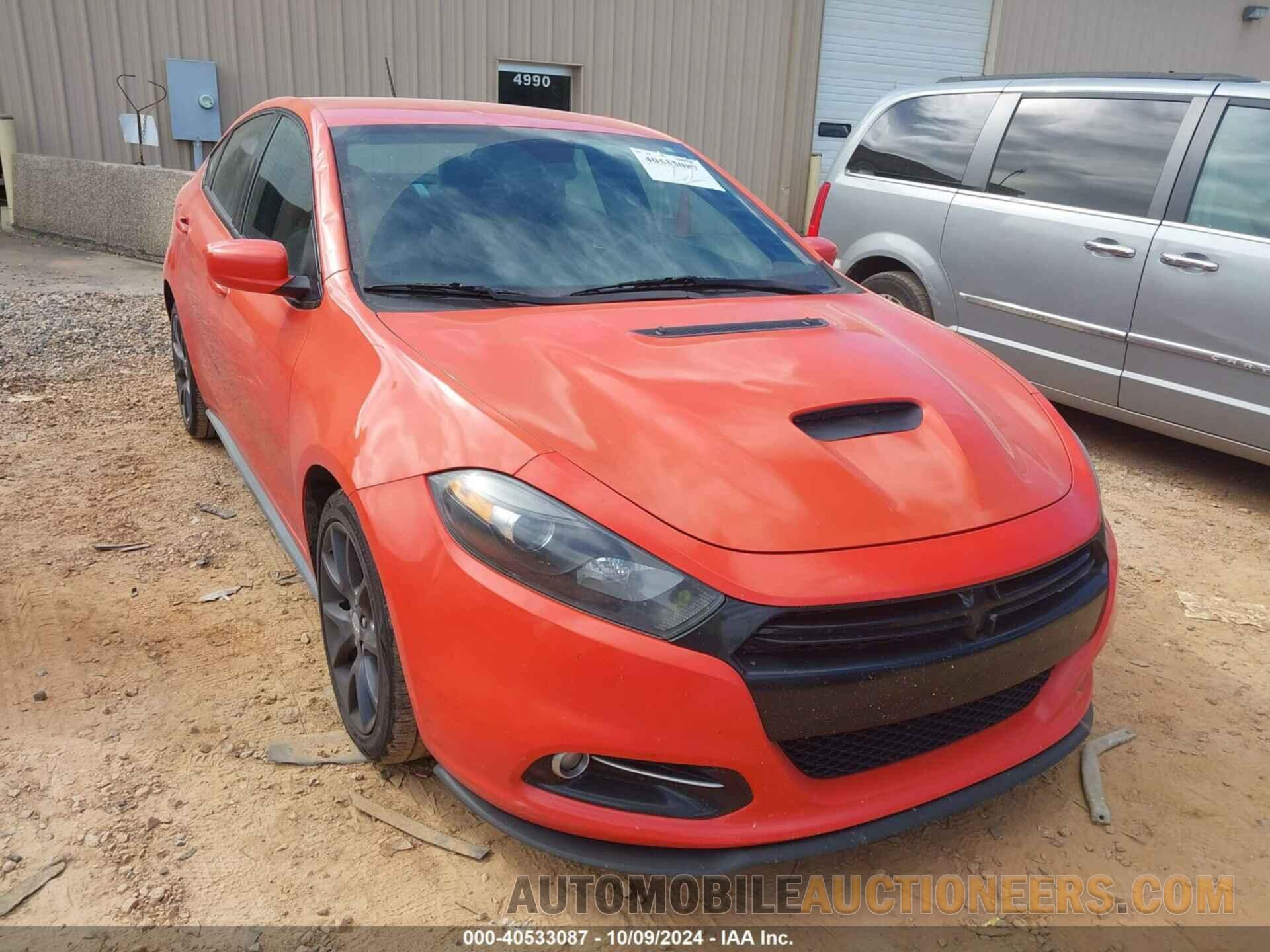 1C3CDFBB2GD653245 DODGE DART 2016