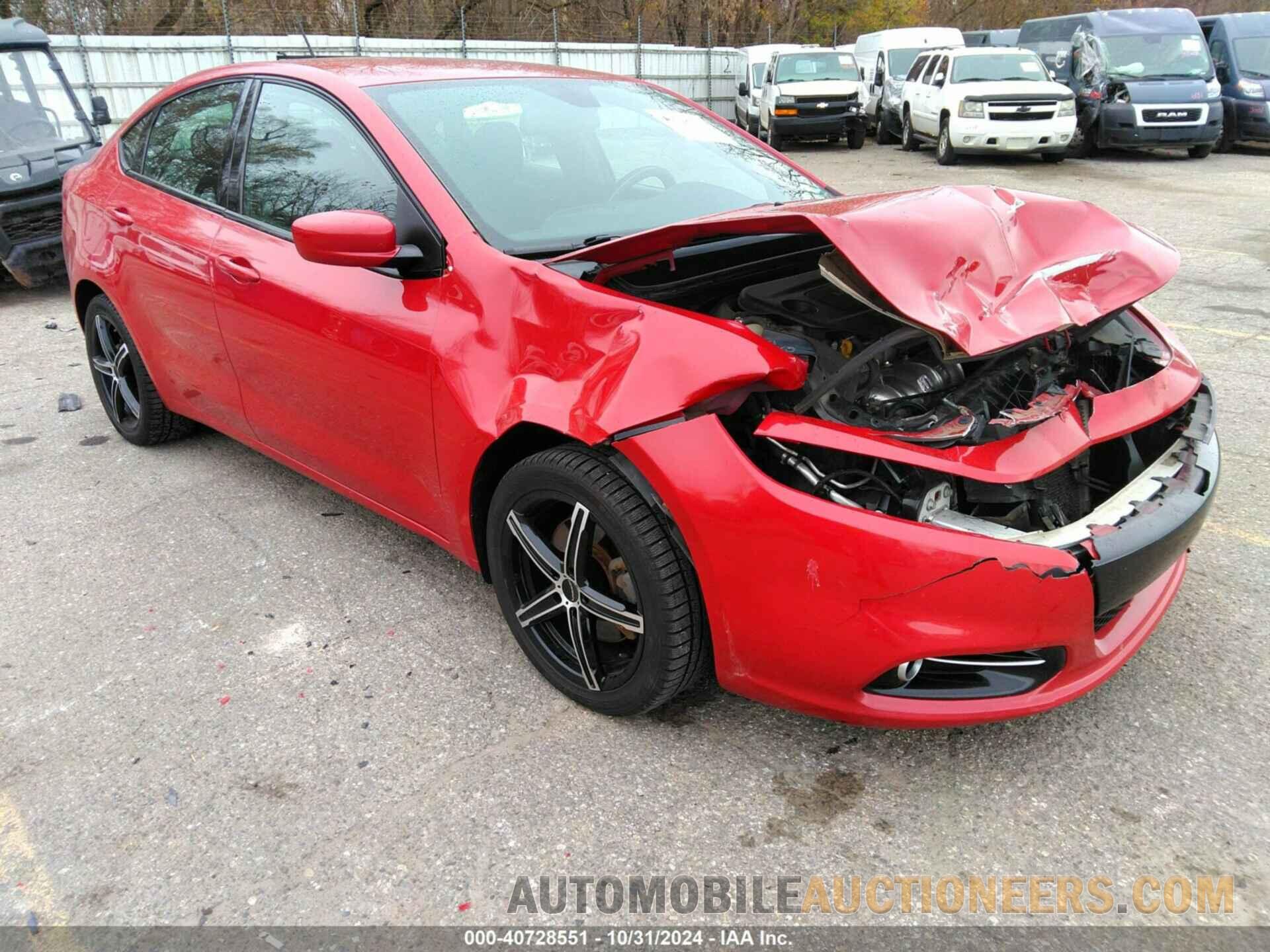 1C3CDFBB4GD737356 DODGE DART 2016