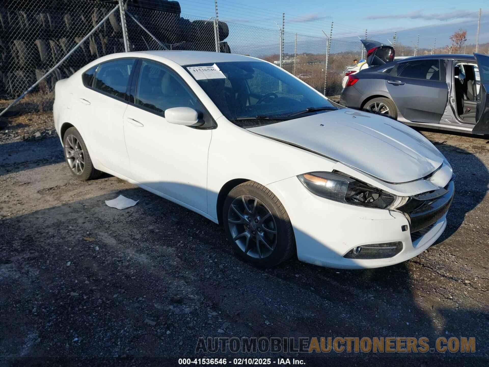 1C3CDFBB6FD119227 DODGE DART 2015