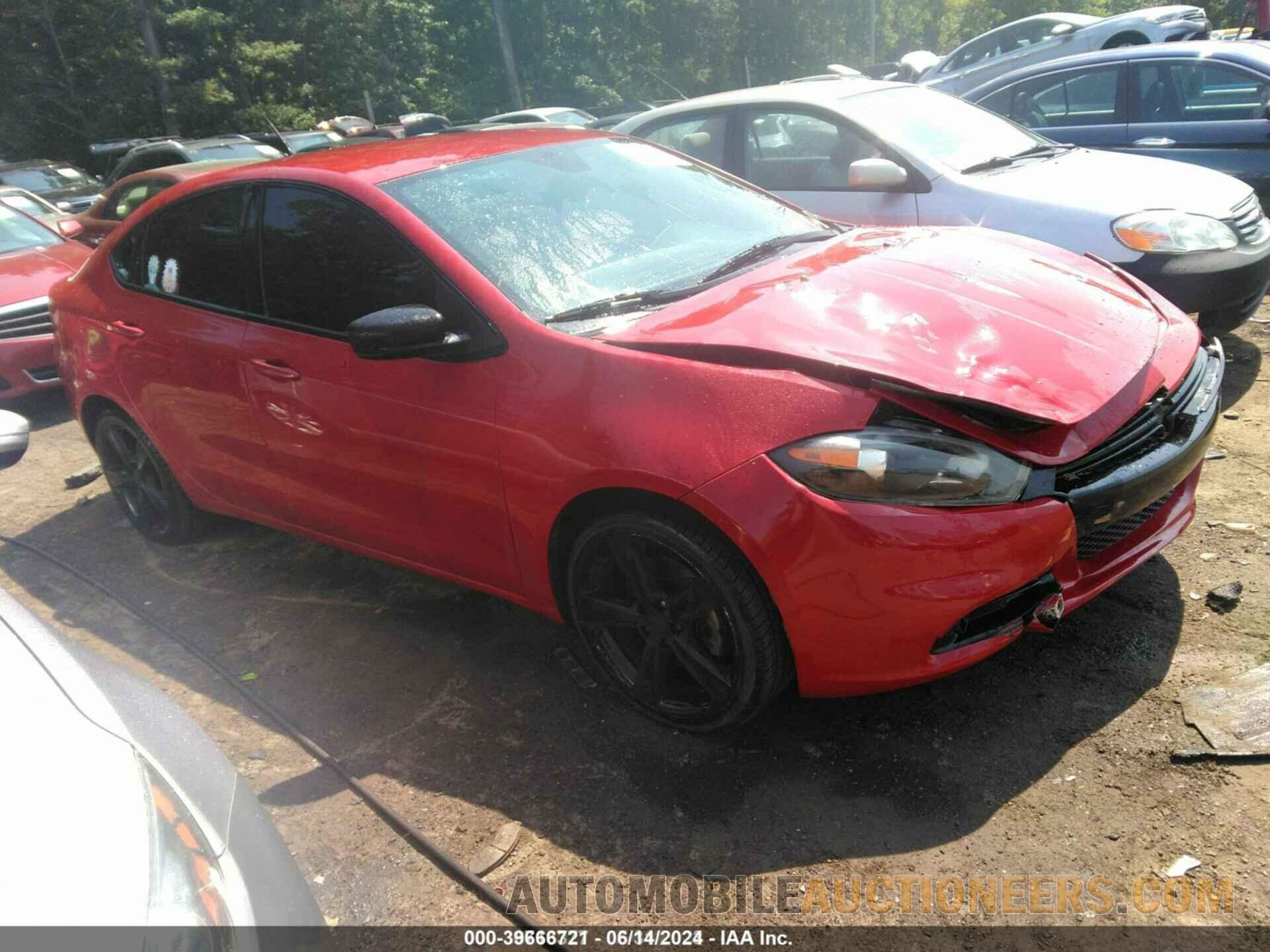 1C3CDFBB6FD435260 DODGE DART 2015