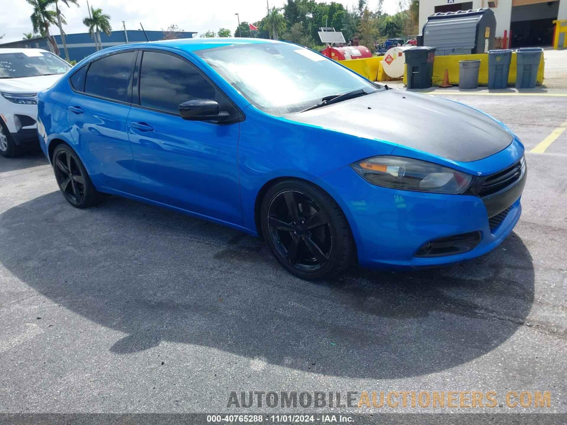 1C3CDFBB6GD592496 DODGE DART 2016