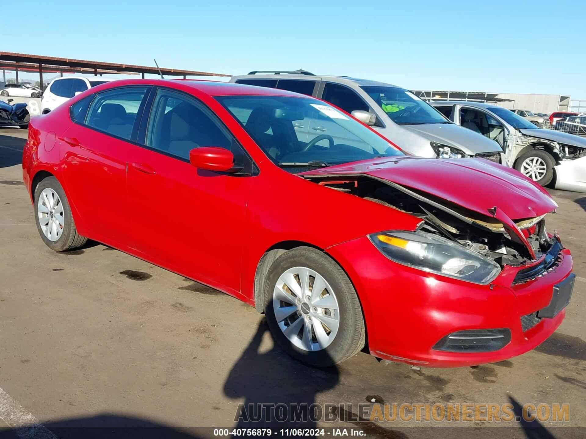 1C3CDFBB8ED742167 DODGE DART 2014