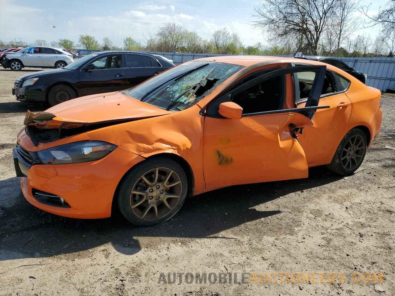 1C3CDFBB8ED857643 DODGE DART 2014