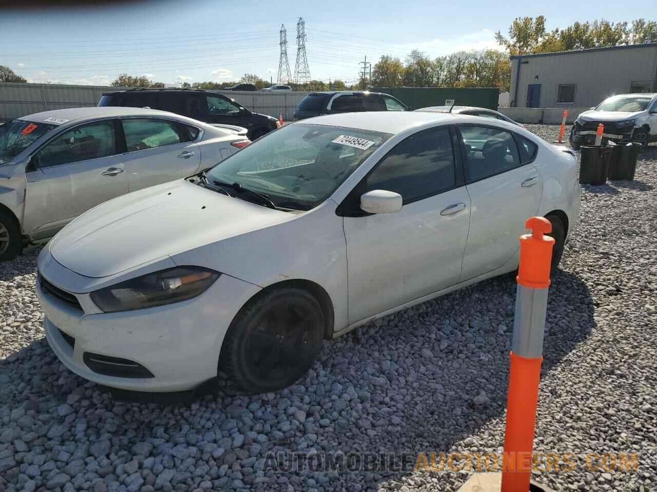 1C3CDFBB8FD265645 DODGE DART 2015