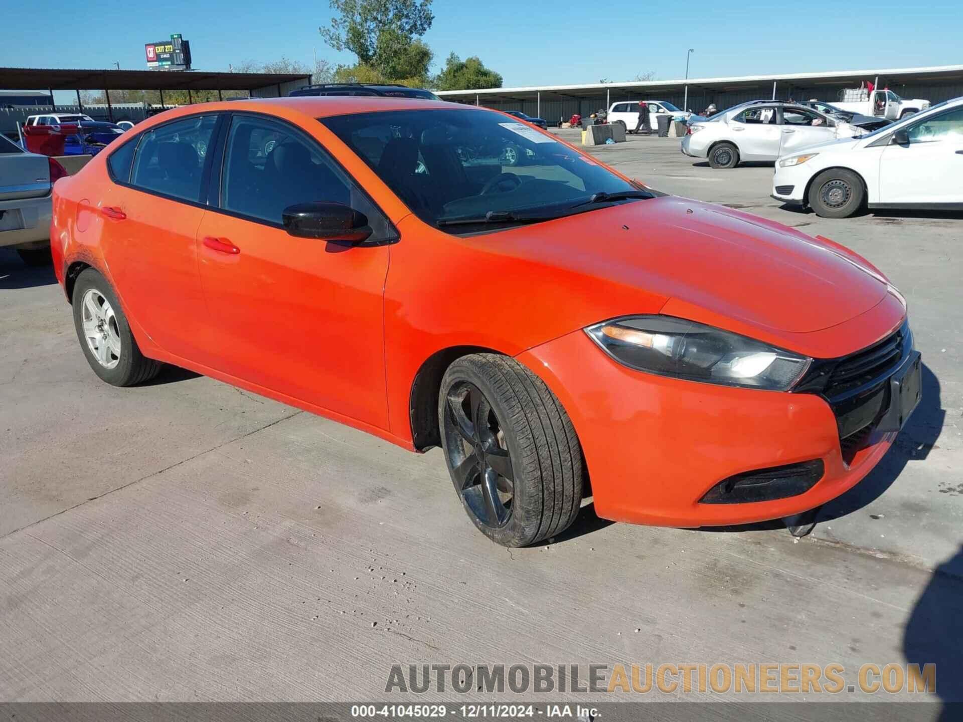 1C3CDFBB8FD337850 DODGE DART 2015