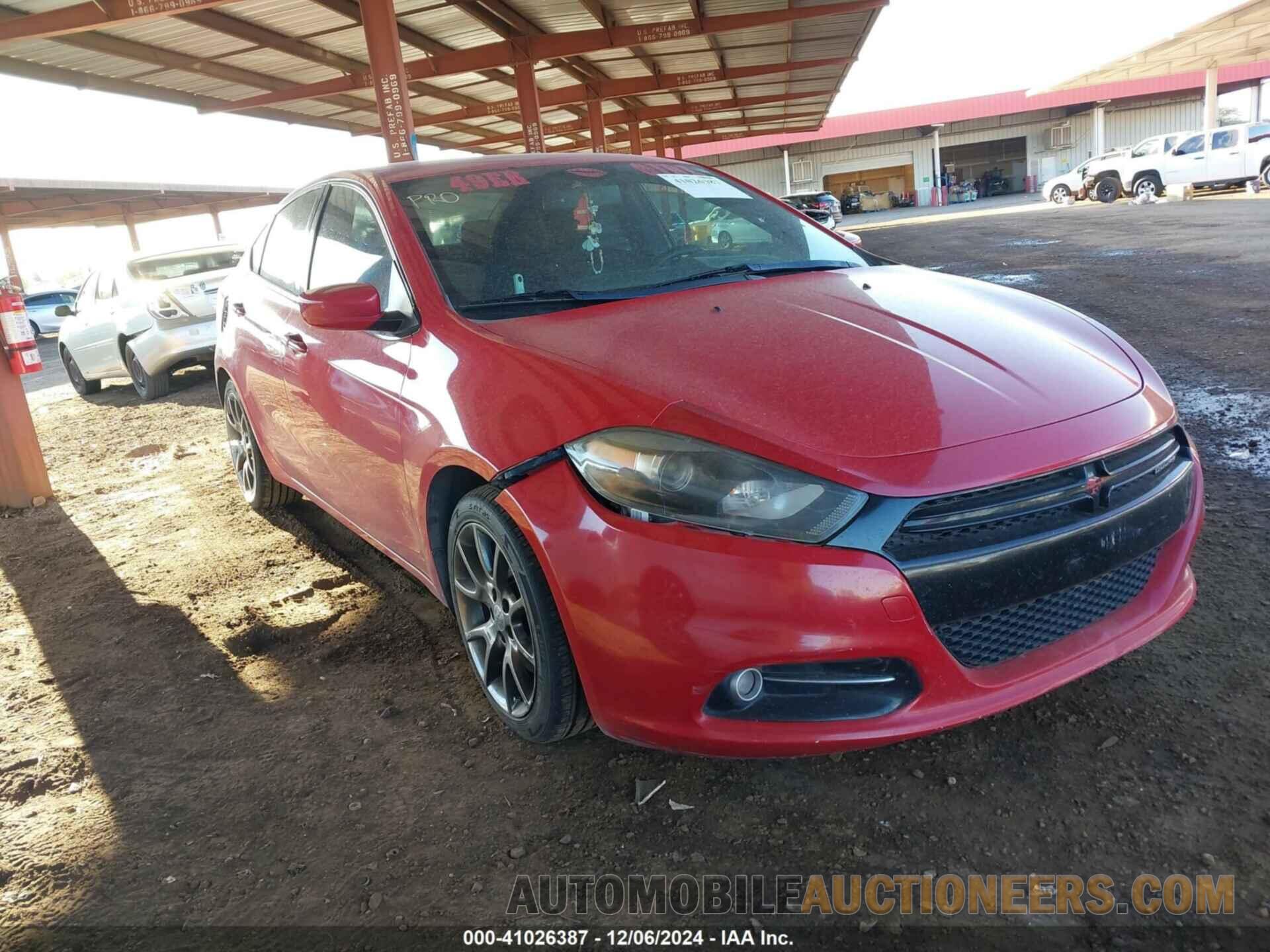 1C3CDFBBXED862097 DODGE DART 2014