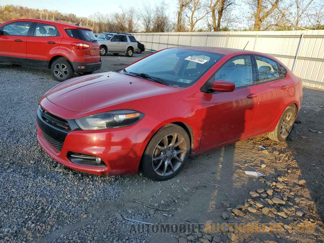 1C3CDFBBXFD119182 DODGE DART 2015