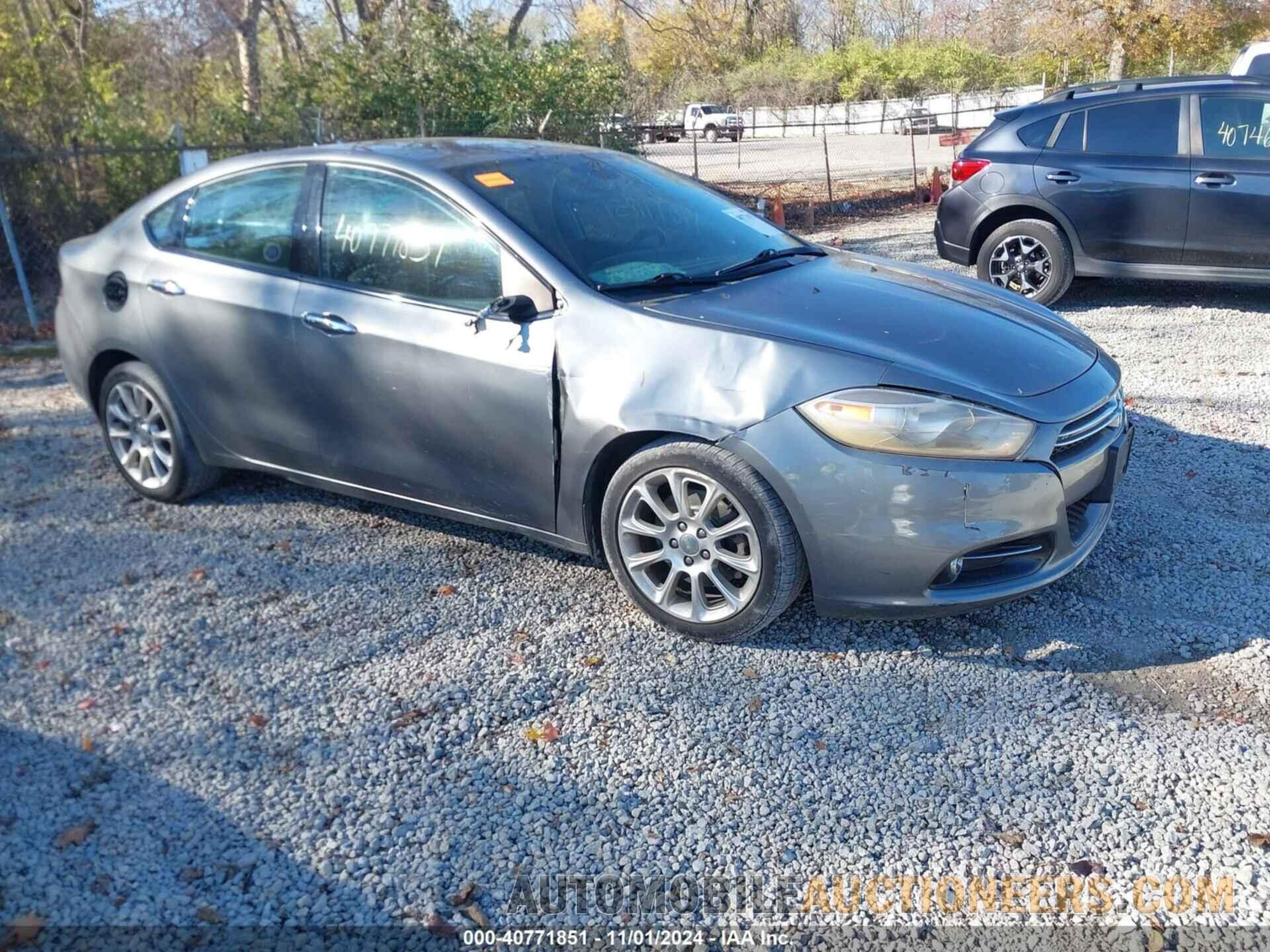 1C3CDFCA6DD334819 DODGE DART 2013