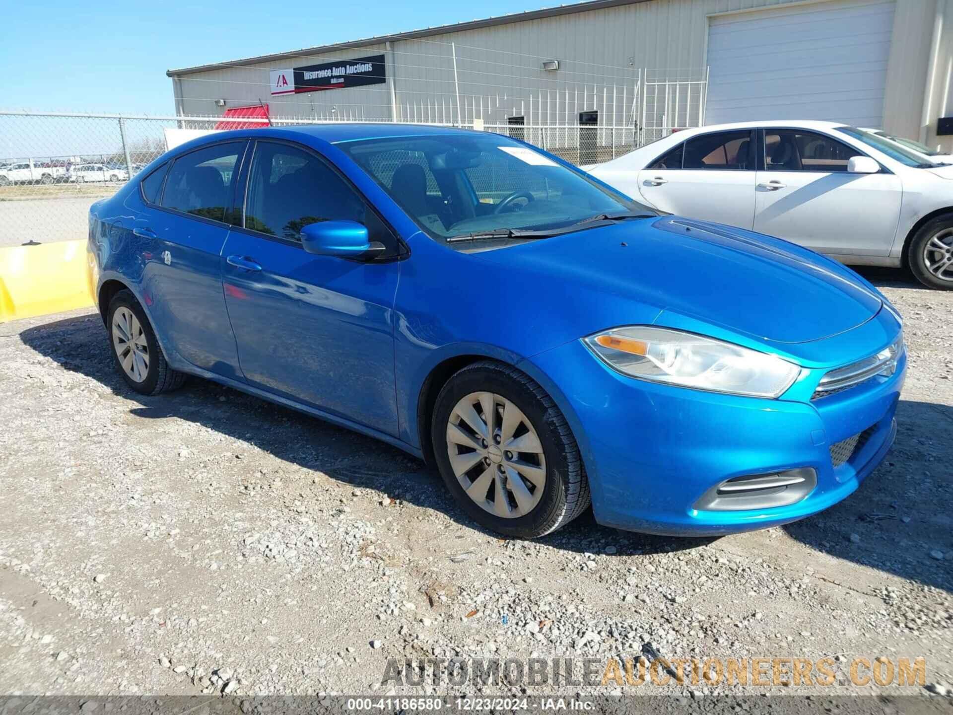 1C3CDFDH1FD405262 DODGE DART 2015