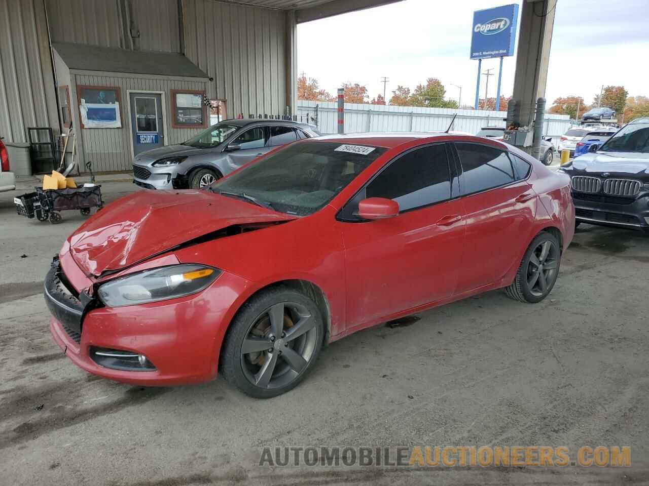 1C3CDFEB6GD538997 DODGE DART 2016