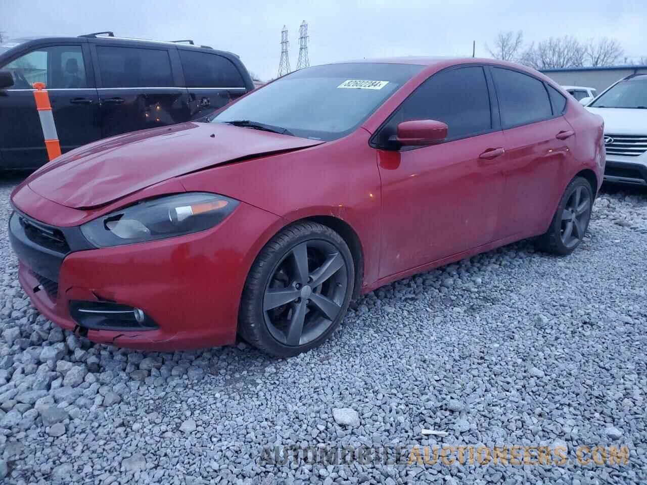 1C3CDFEB8GD539083 DODGE DART 2016