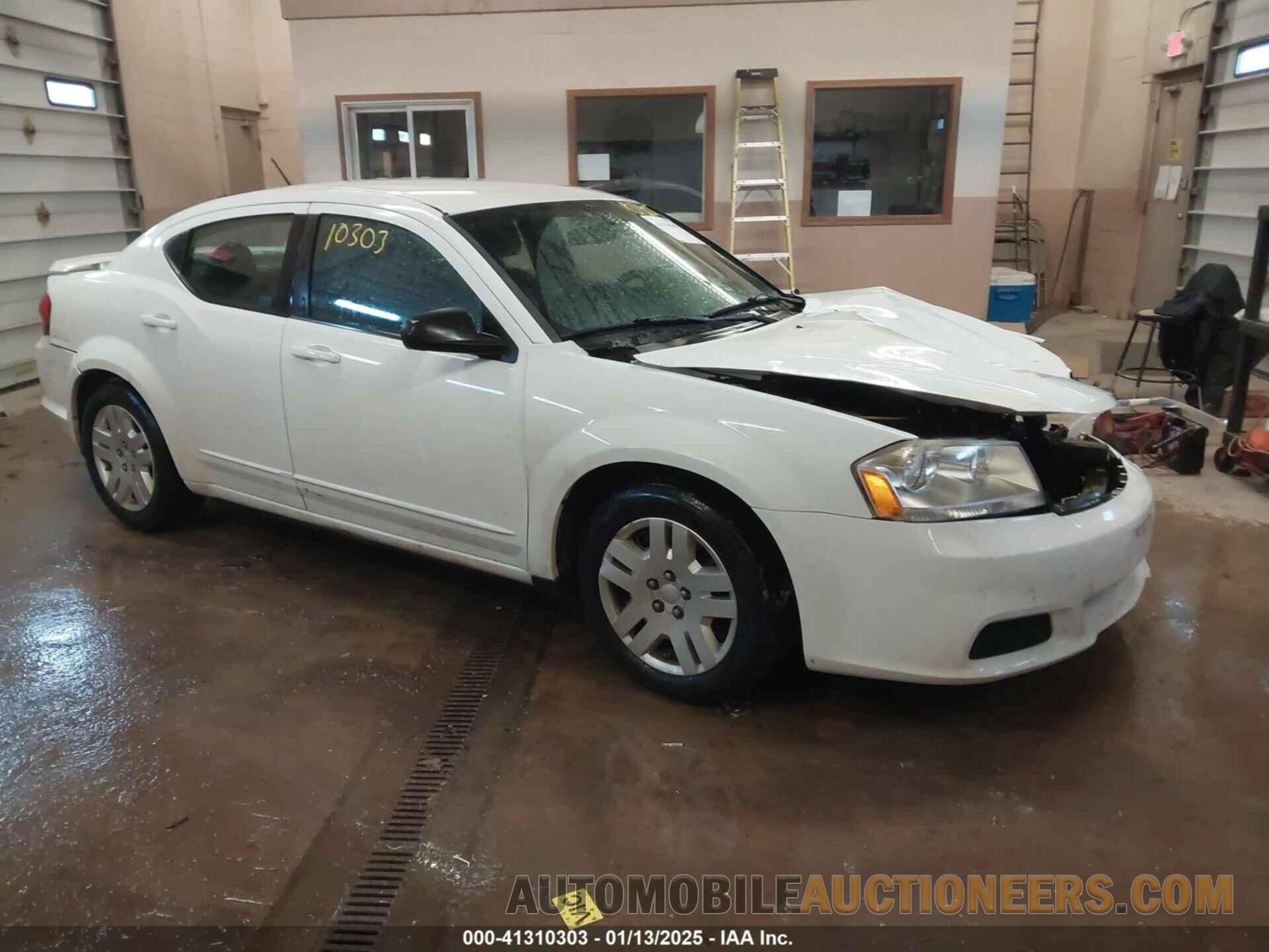 1C3CDZAB0CN167671 DODGE AVENGER 2012