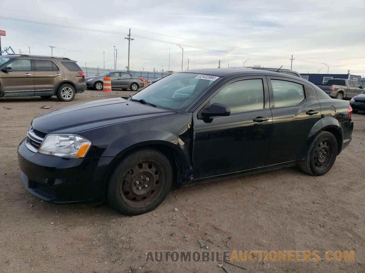 1C3CDZAB0DN588078 DODGE AVENGER 2013