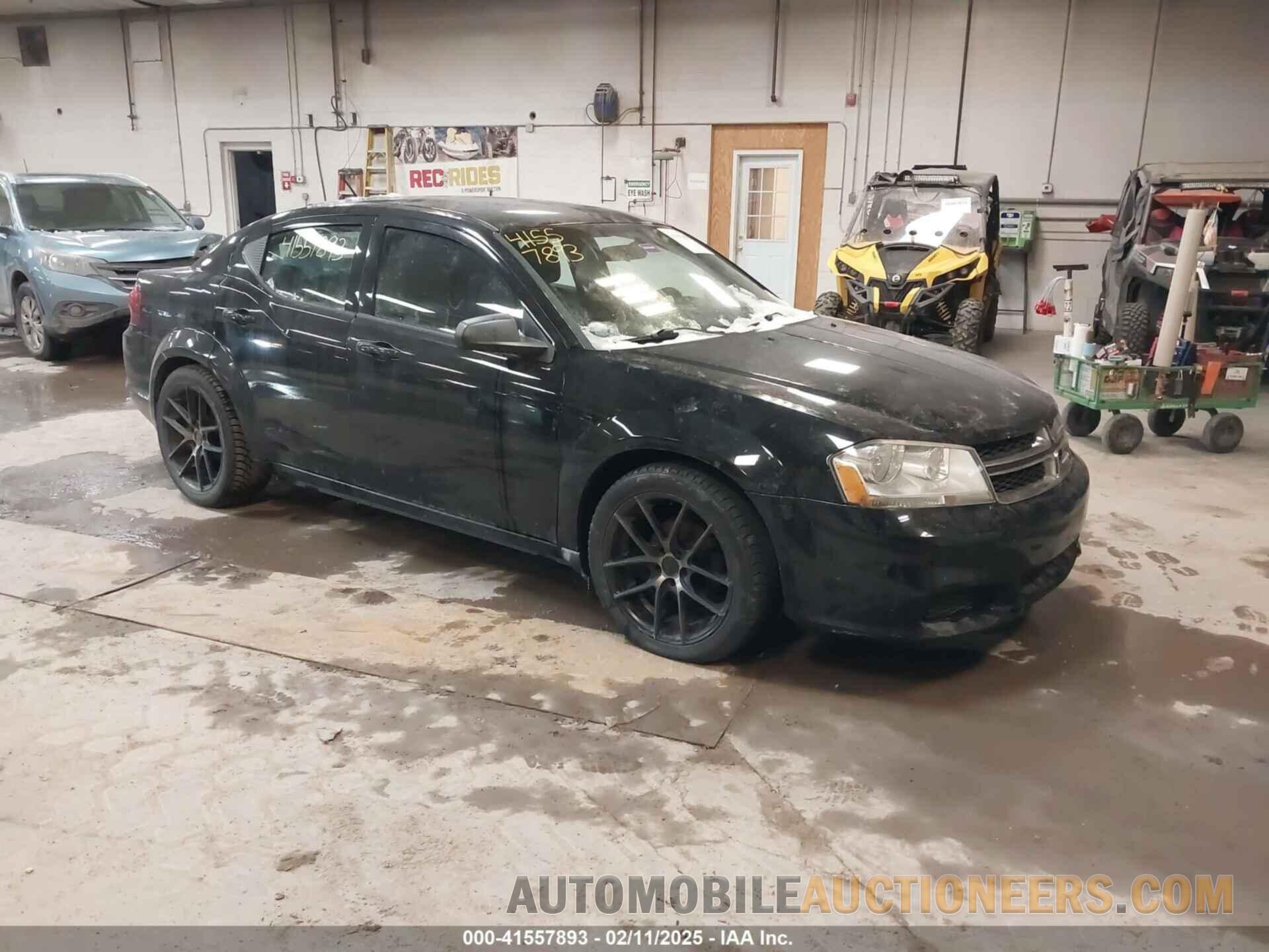 1C3CDZAB0DN644603 DODGE AVENGER 2013