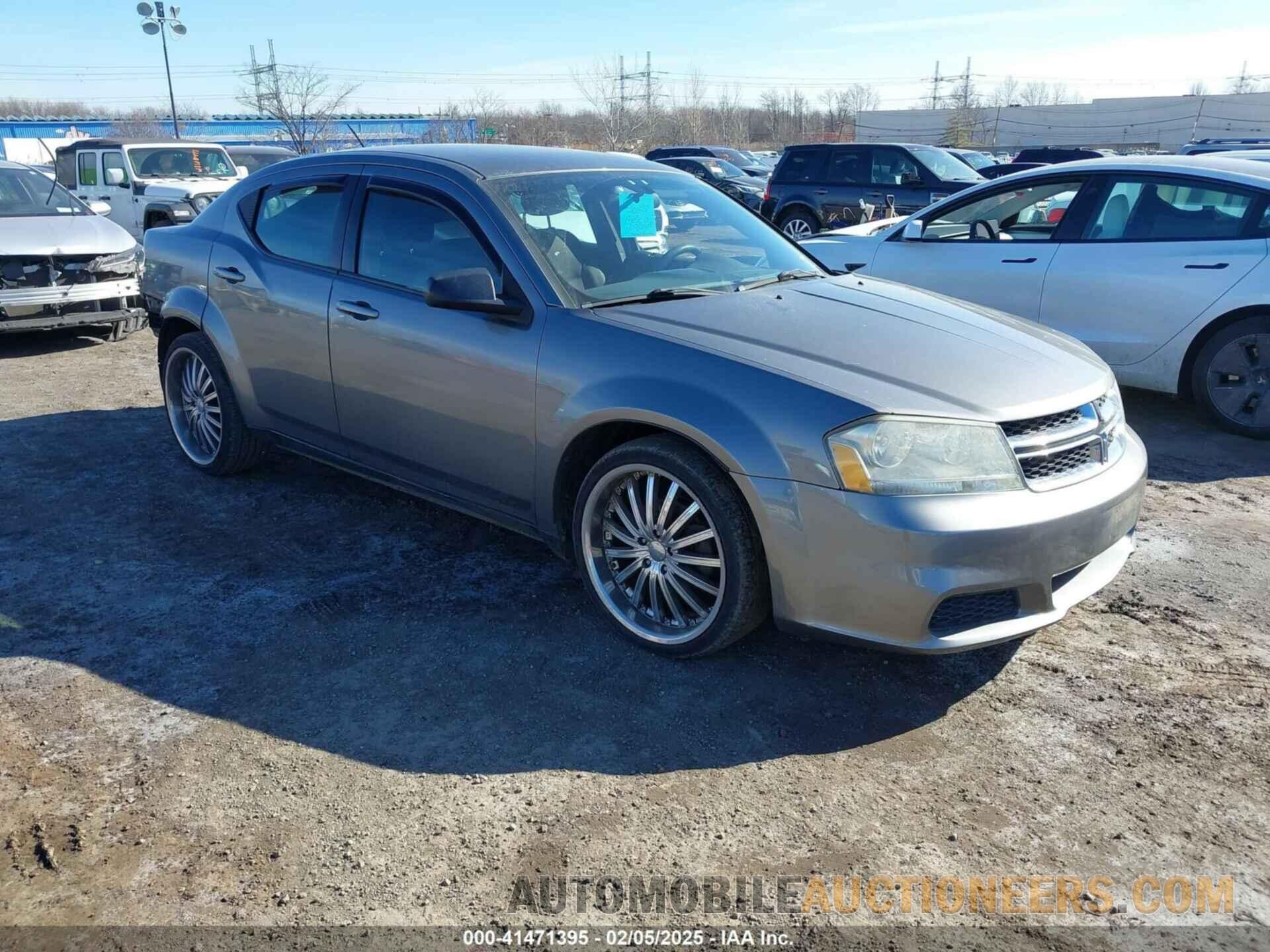 1C3CDZAB0DN681215 DODGE AVENGER 2013