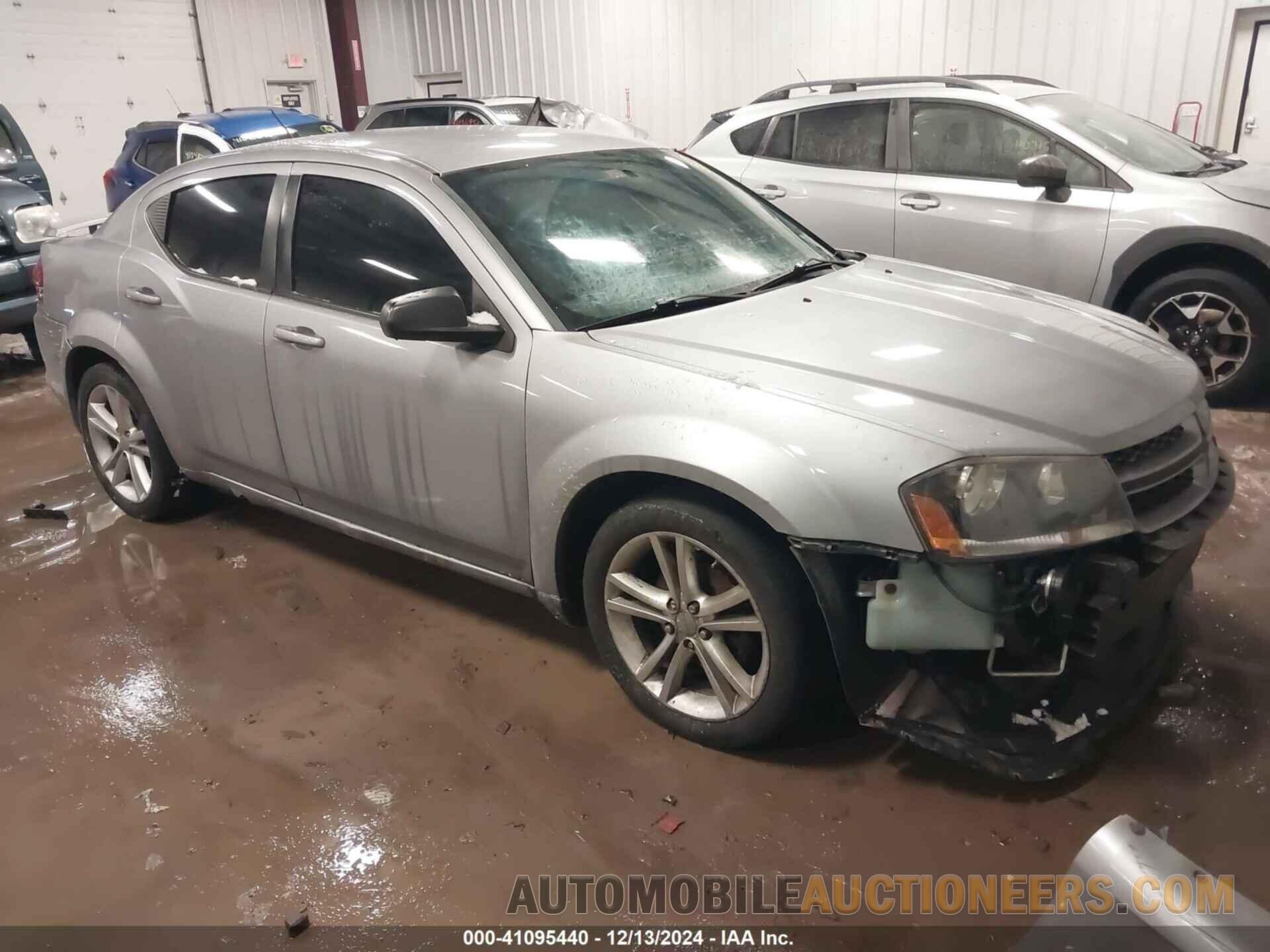 1C3CDZAB0EN116870 DODGE AVENGER 2014