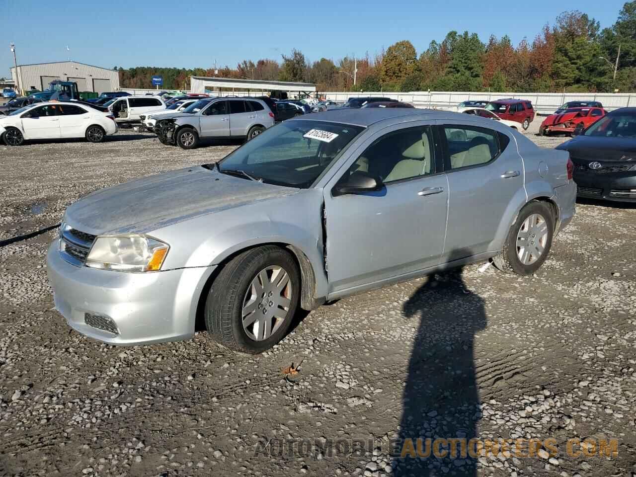 1C3CDZAB1CN103140 DODGE AVENGER 2012