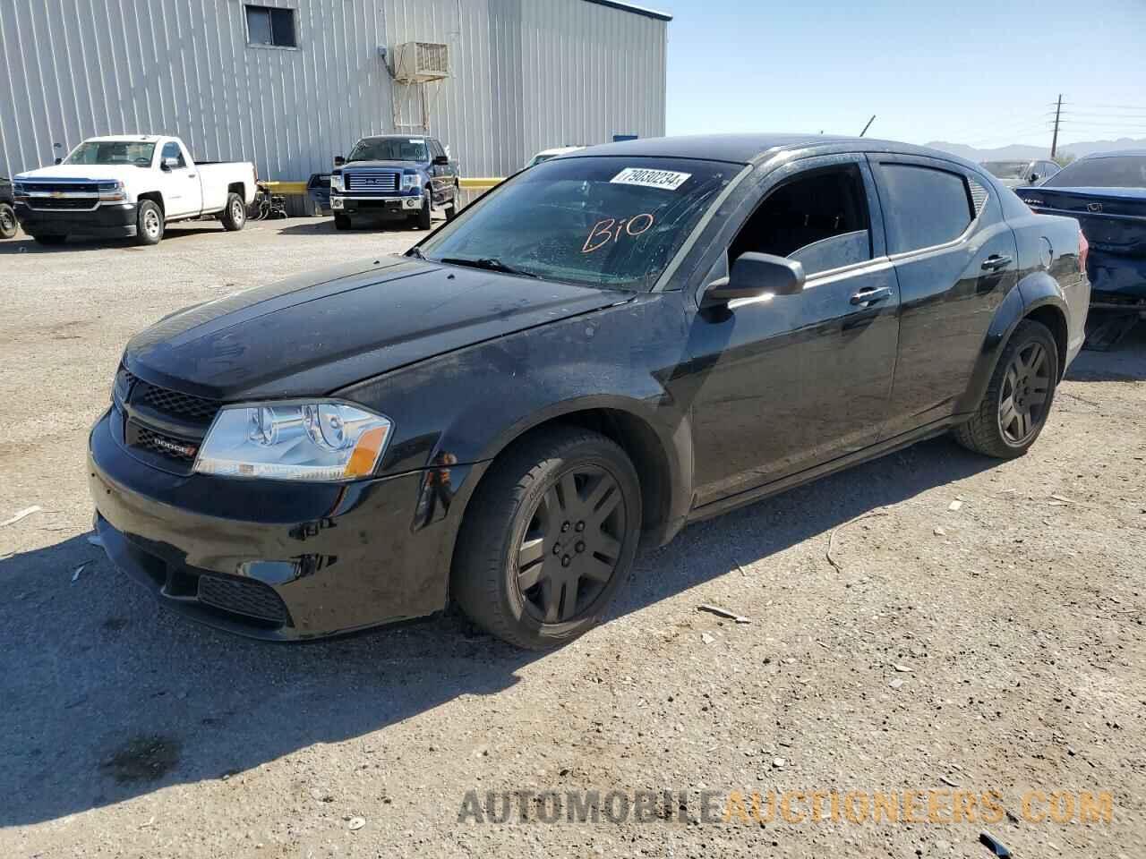 1C3CDZAB1CN276608 DODGE AVENGER 2012