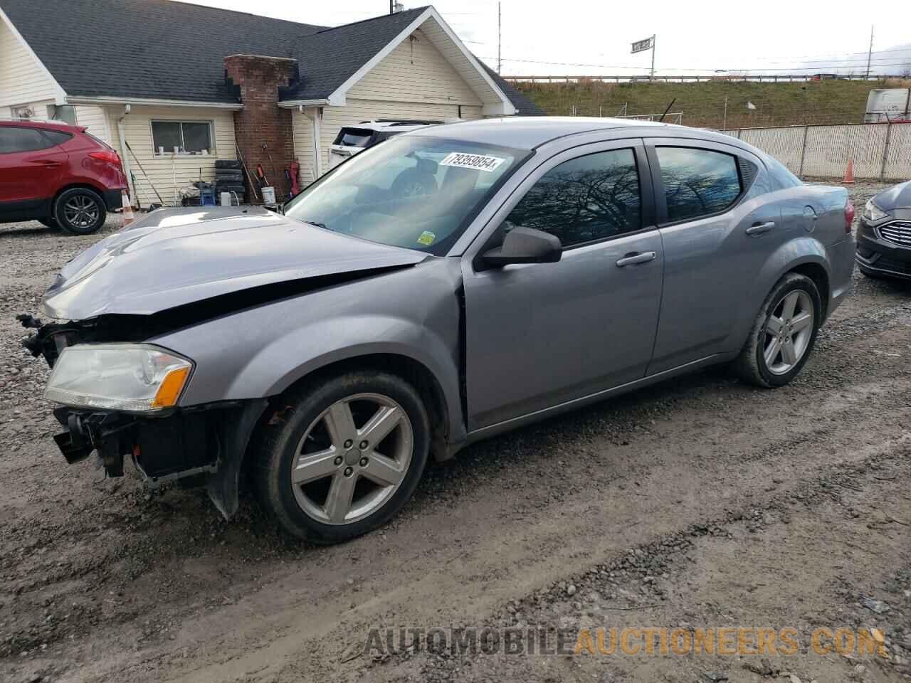 1C3CDZAB1DN644514 DODGE AVENGER 2013