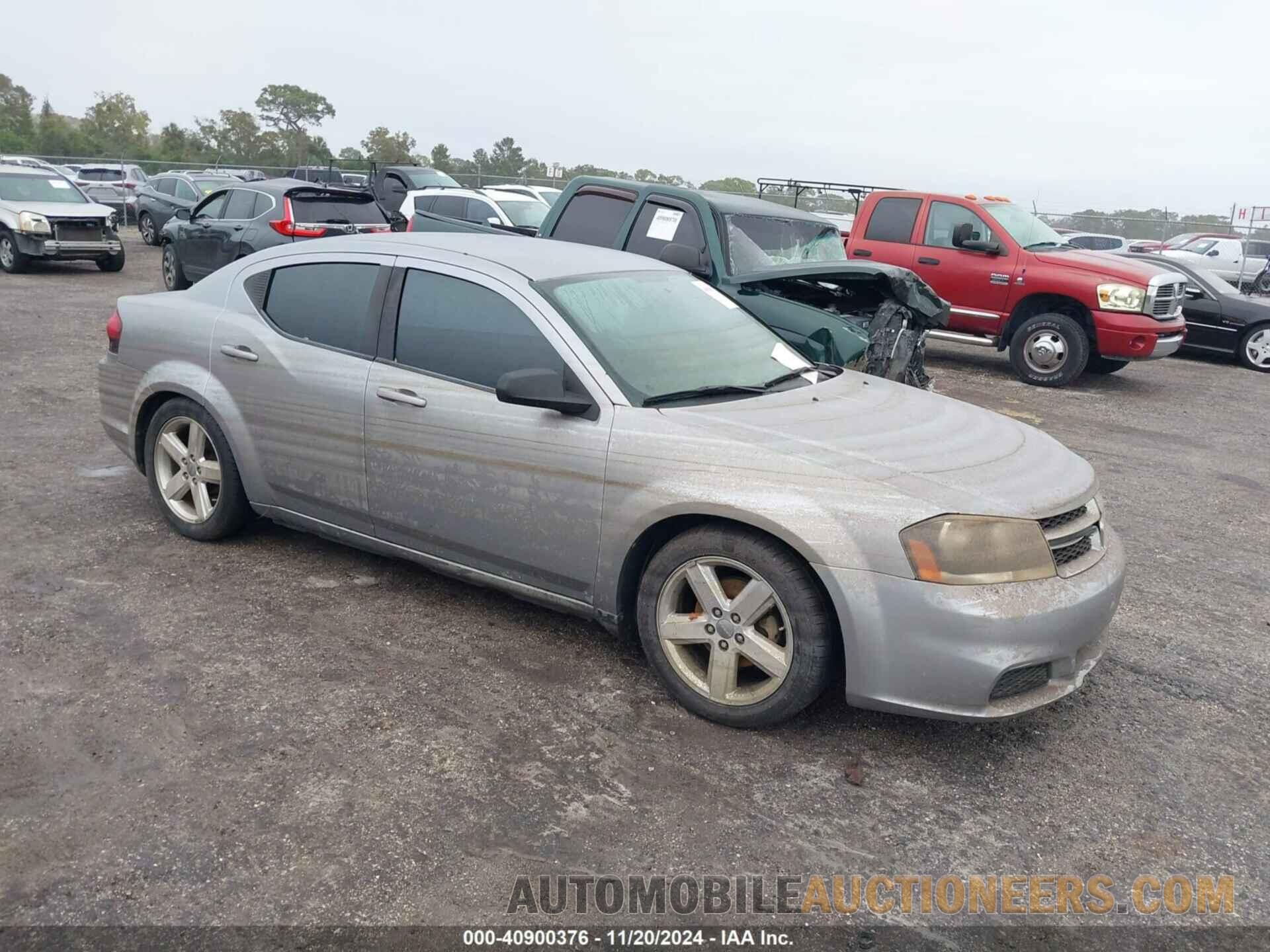 1C3CDZAB1DN644951 DODGE AVENGER 2013