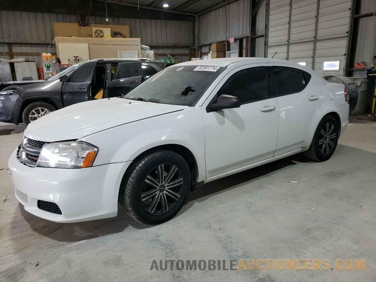 1C3CDZAB1EN215228 DODGE AVENGER 2014