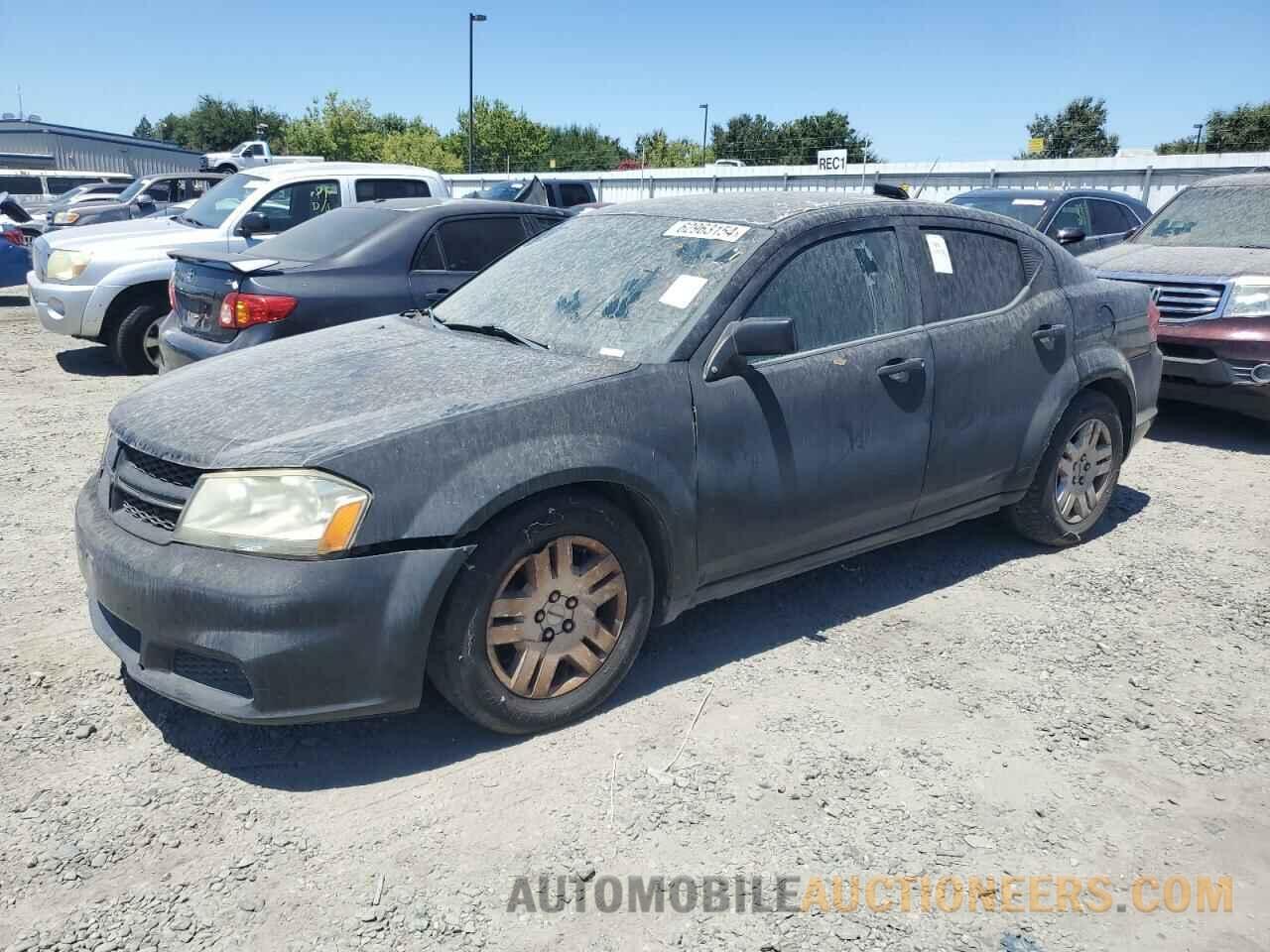 1C3CDZAB2CN111778 DODGE AVENGER 2012