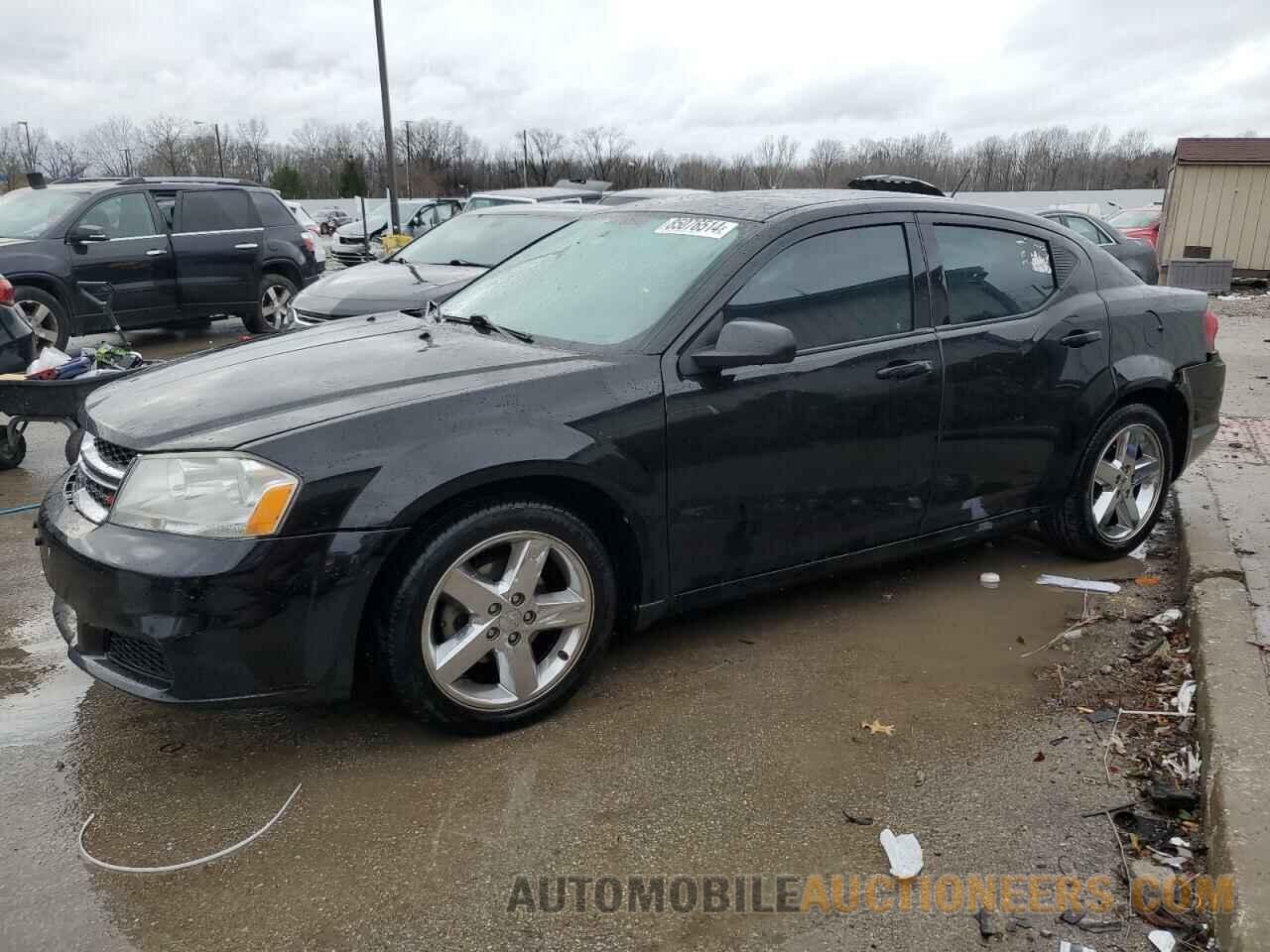 1C3CDZAB2CN324343 DODGE AVENGER 2012