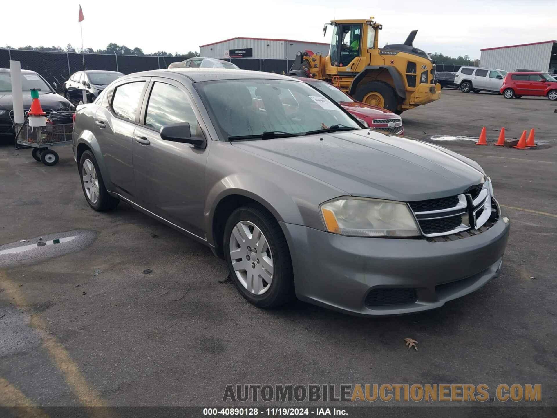 1C3CDZAB2DN532482 DODGE AVENGER 2013