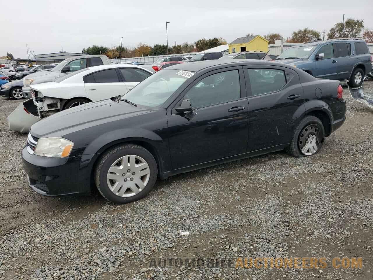 1C3CDZAB2EN166279 DODGE AVENGER 2014