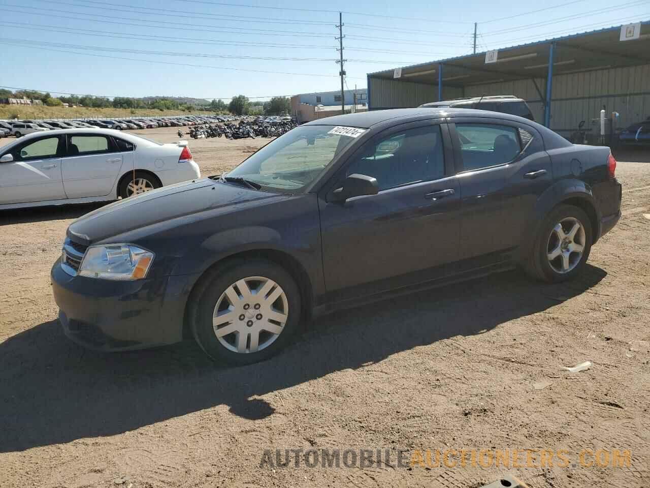 1C3CDZAB3CN311181 DODGE AVENGER 2012