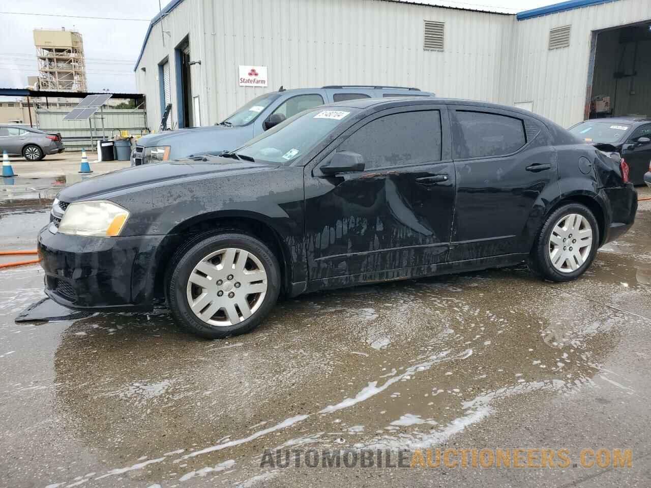 1C3CDZAB3CN324075 DODGE AVENGER 2012